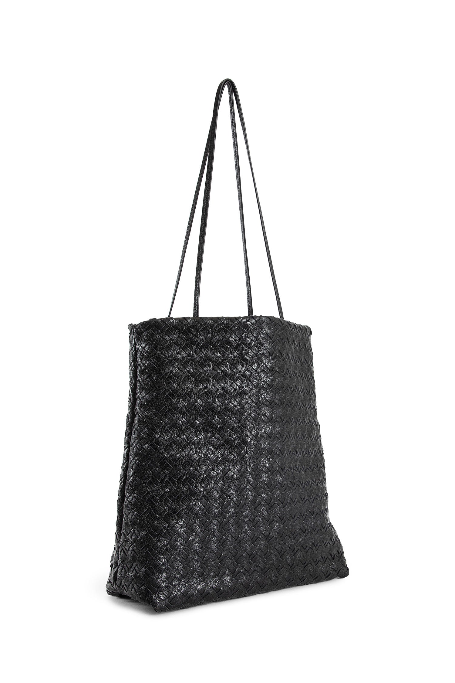 Lilou Woven Bag in Leather