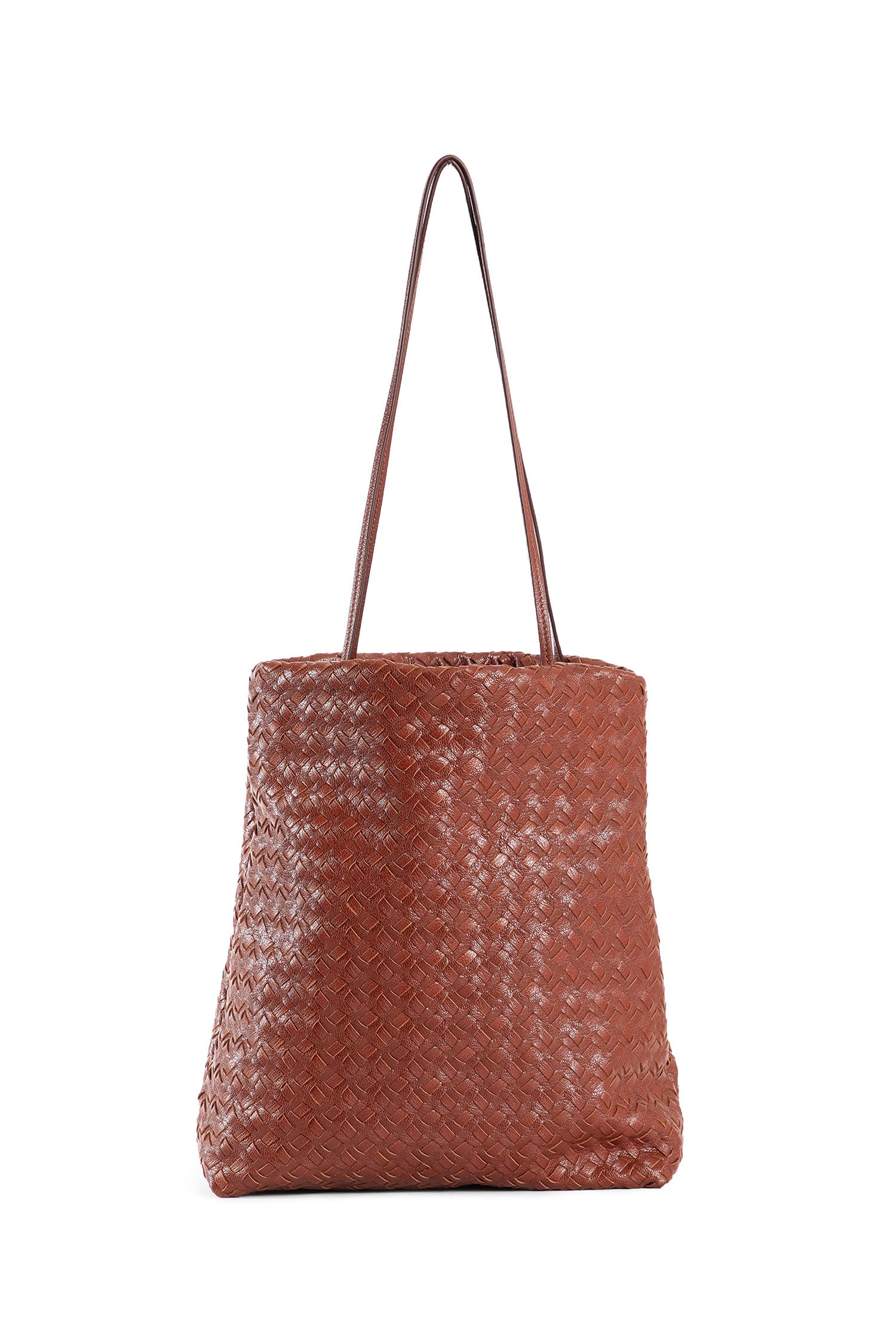 Lilou Woven Bag in Leather