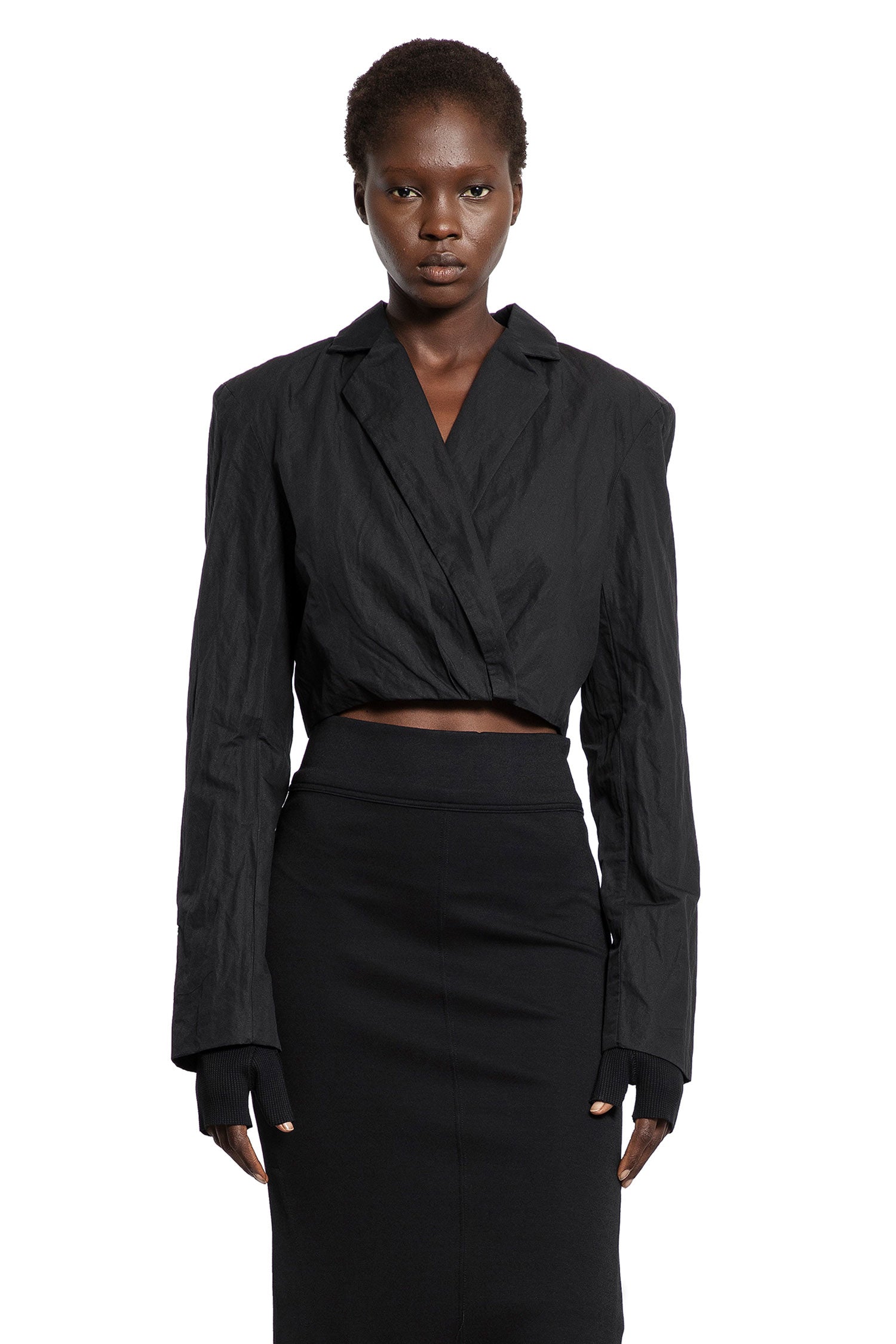 W B 3 Cropped Jacket - Antonioli.eu