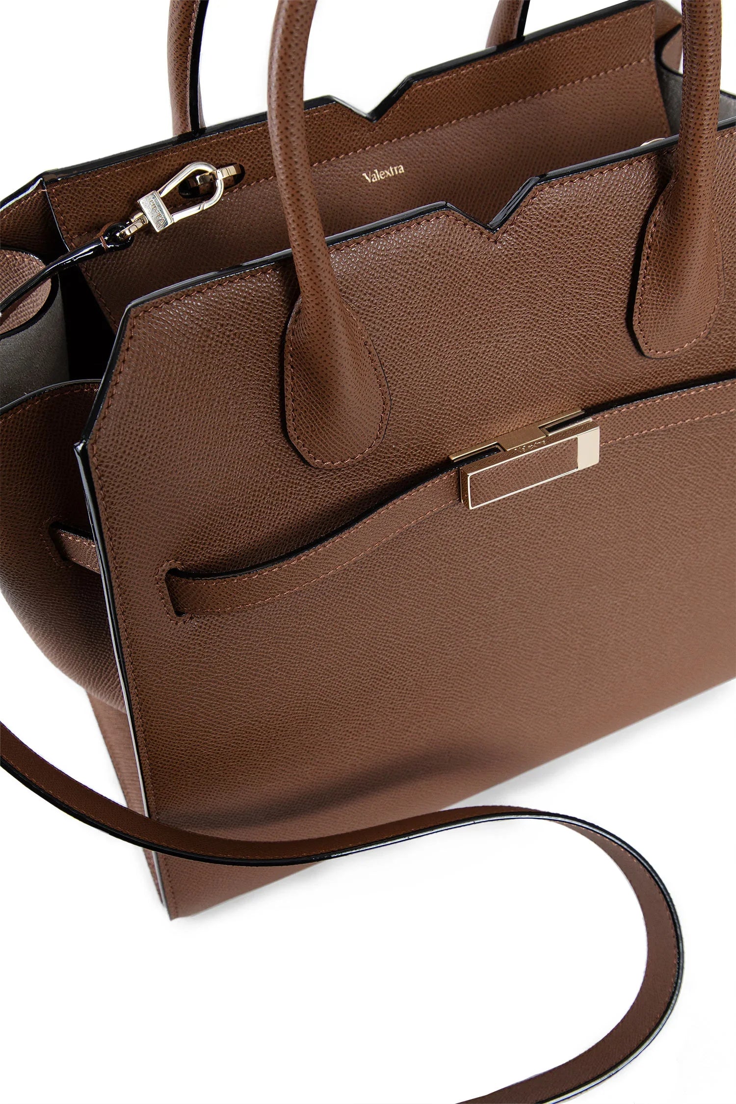VALEXTRA WOMAN BROWN TOP HANDLE BAGS - Antonioli.eu