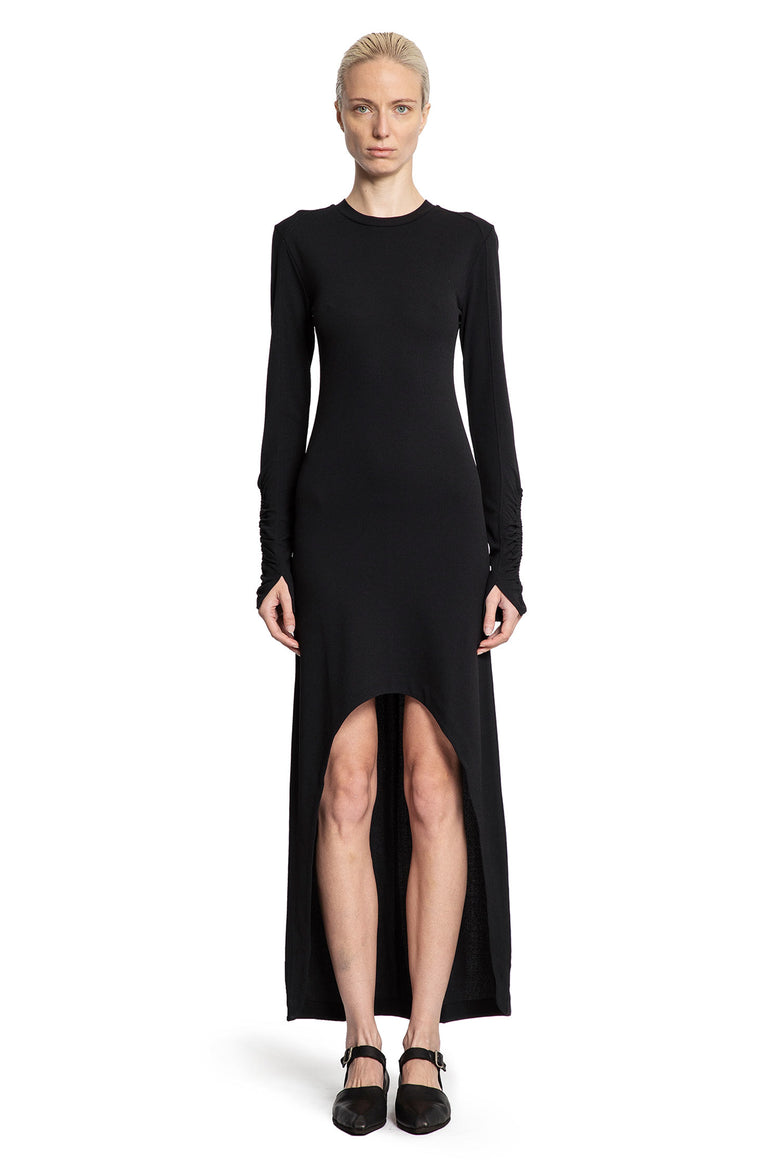 Long Turtleneck Dress with Hand Gaiters - Antonioli.eu