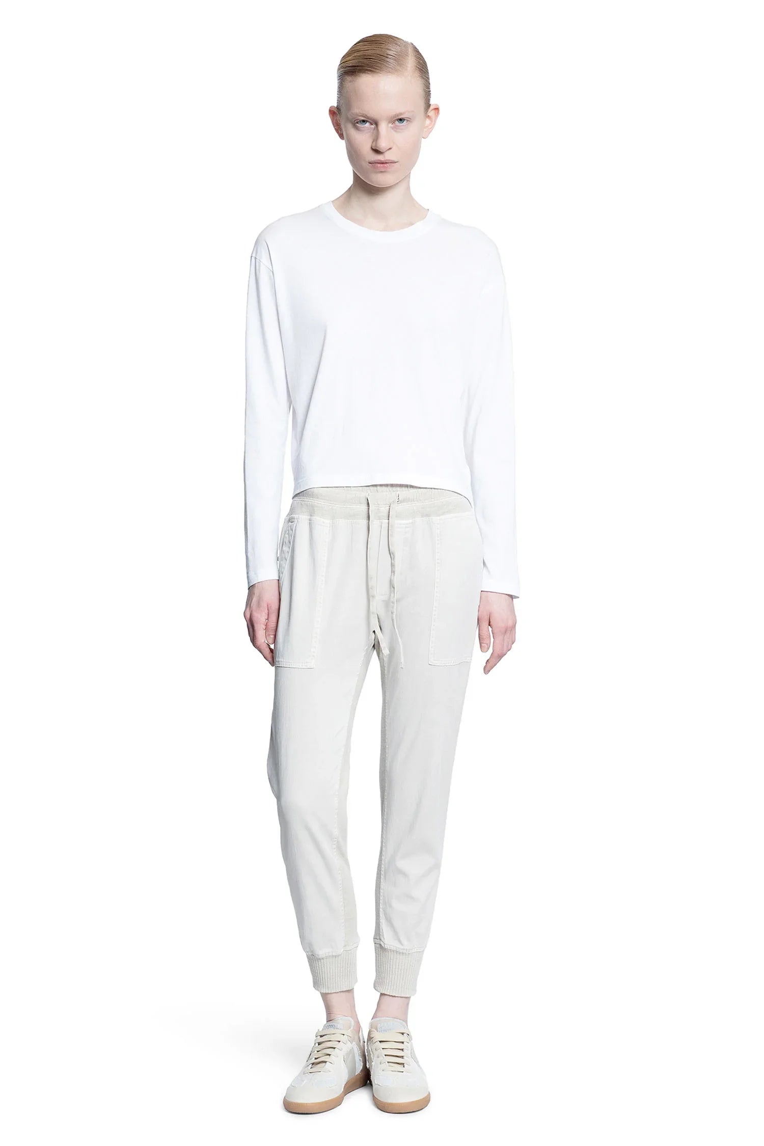 Mixed Media Pants - Antonioli.eu