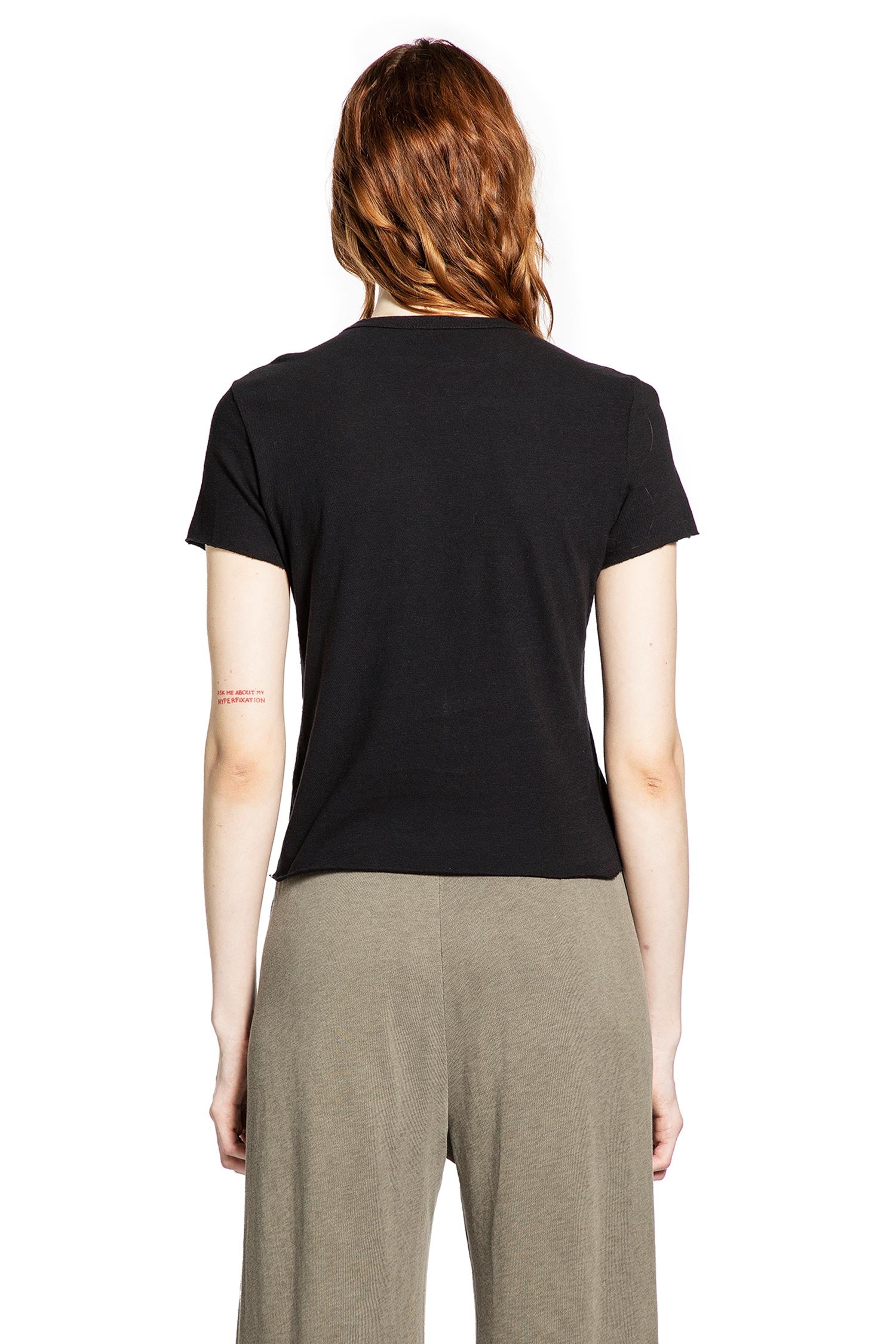 Slub Jersey Shrunken Tee
