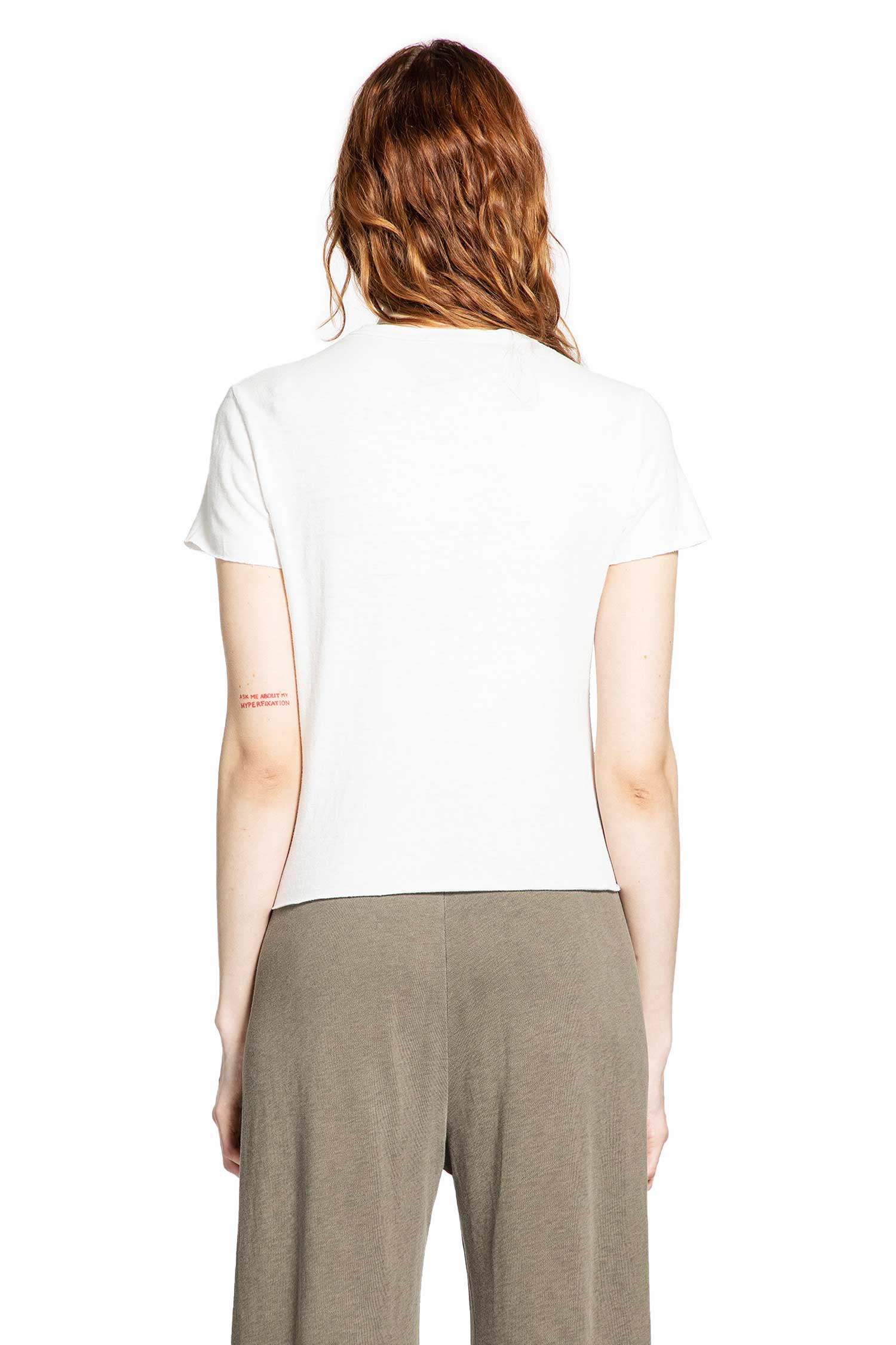 Slub Jersey Shrunken Tee