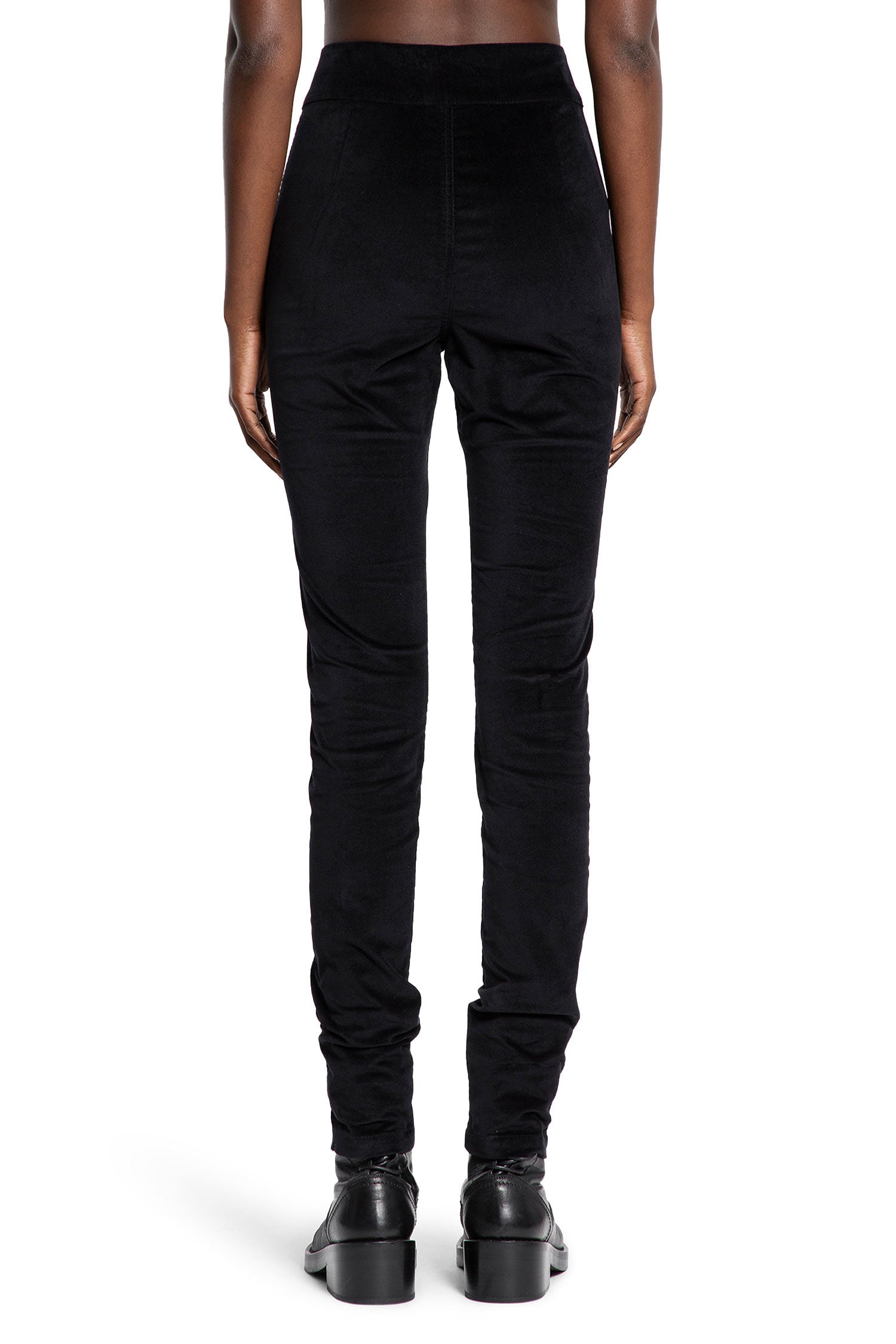 Slim Trousers in Velvet - Antonioli.eu