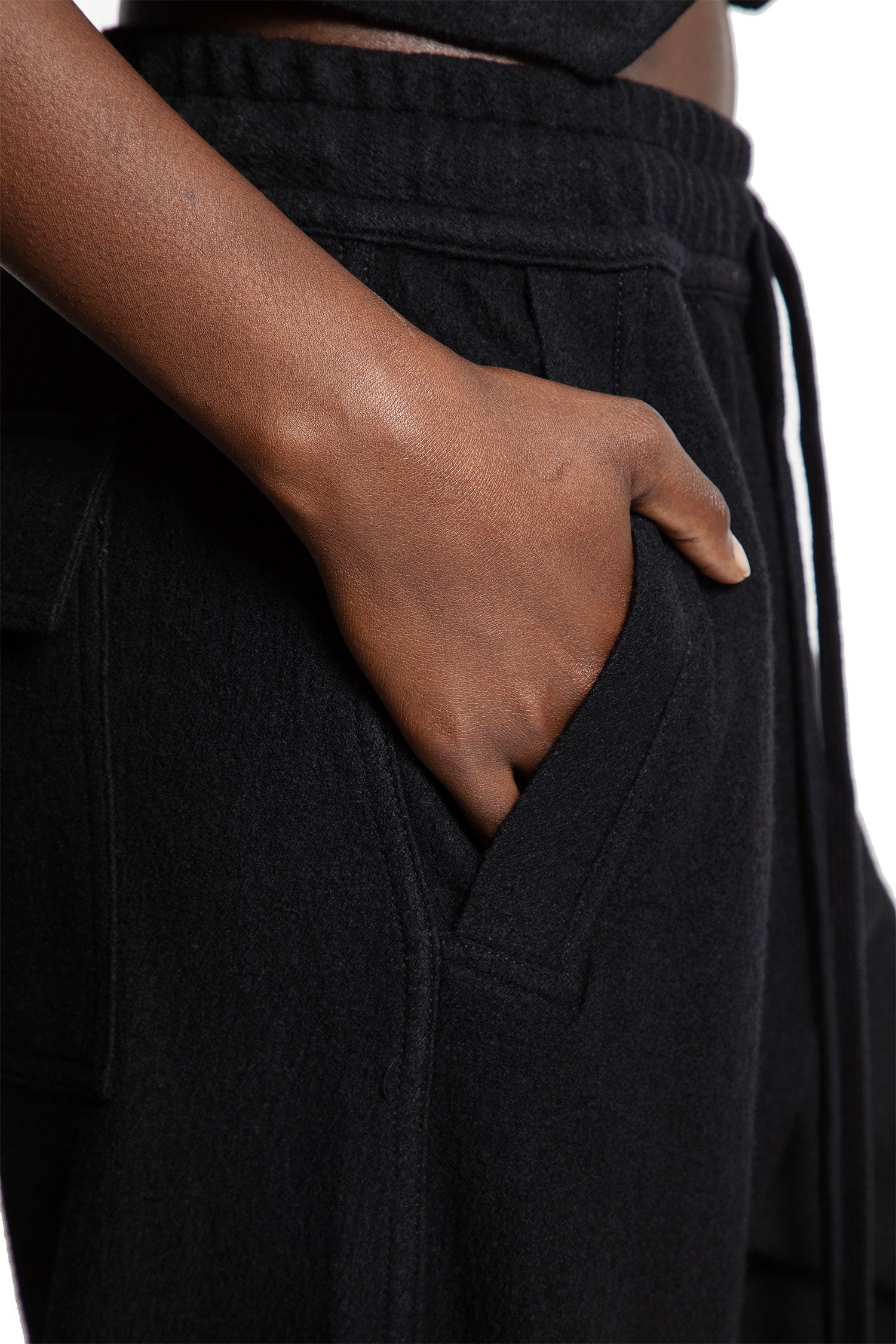Wide Leg Wool Trousers - Antonioli.eu