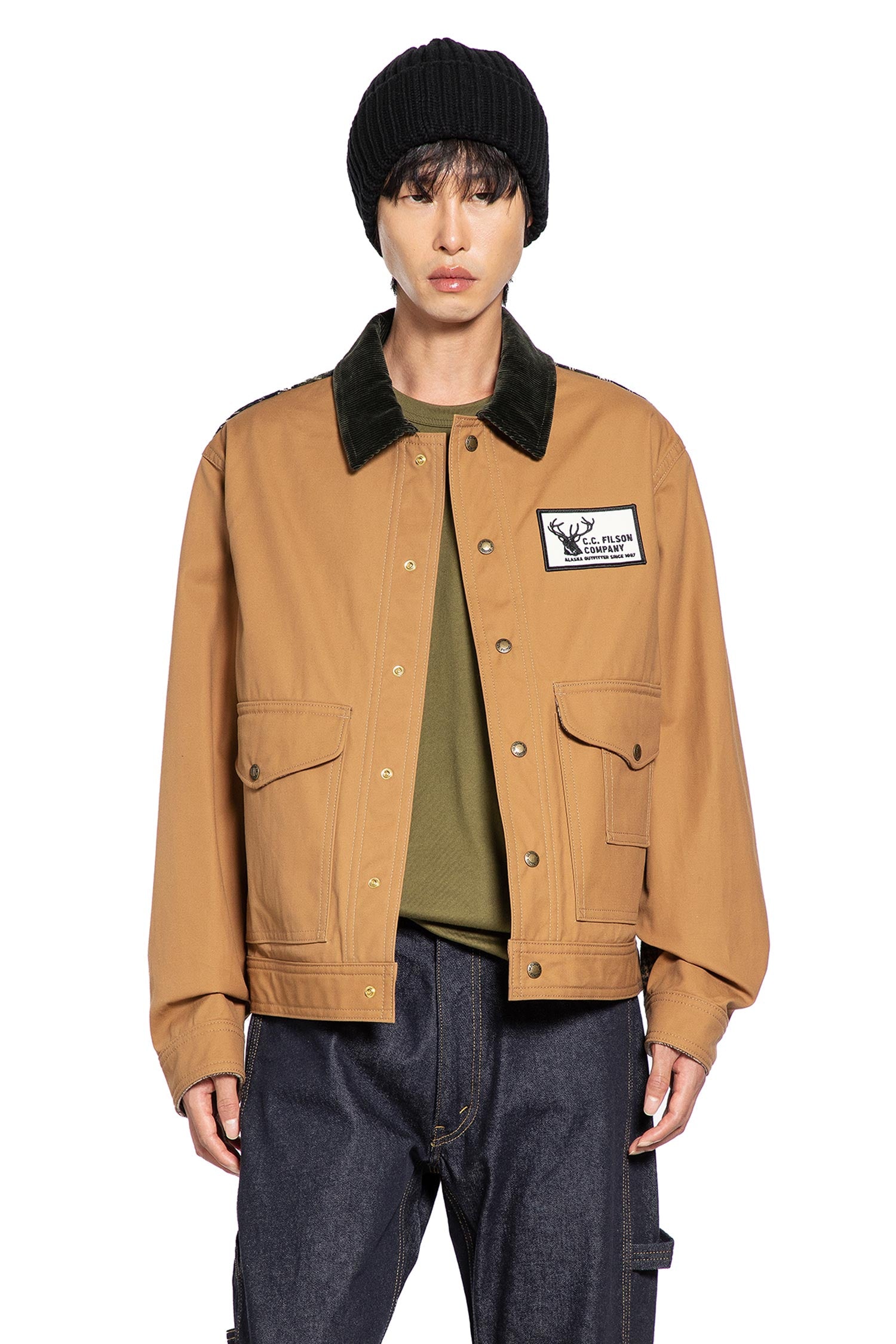 Paneled Jacket - Antonioli.eu