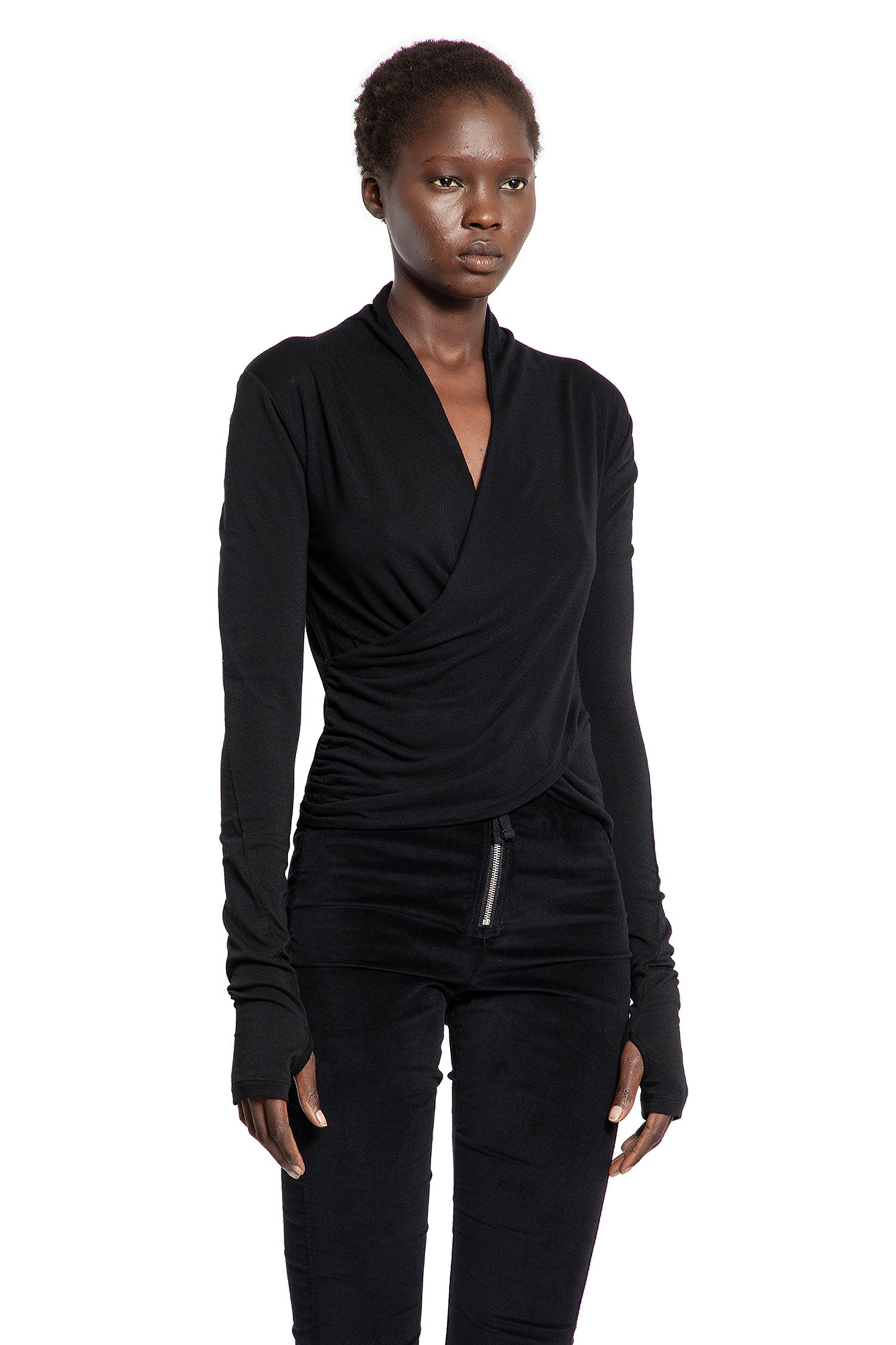 W TS 587 Wrapped Top - Antonioli.eu