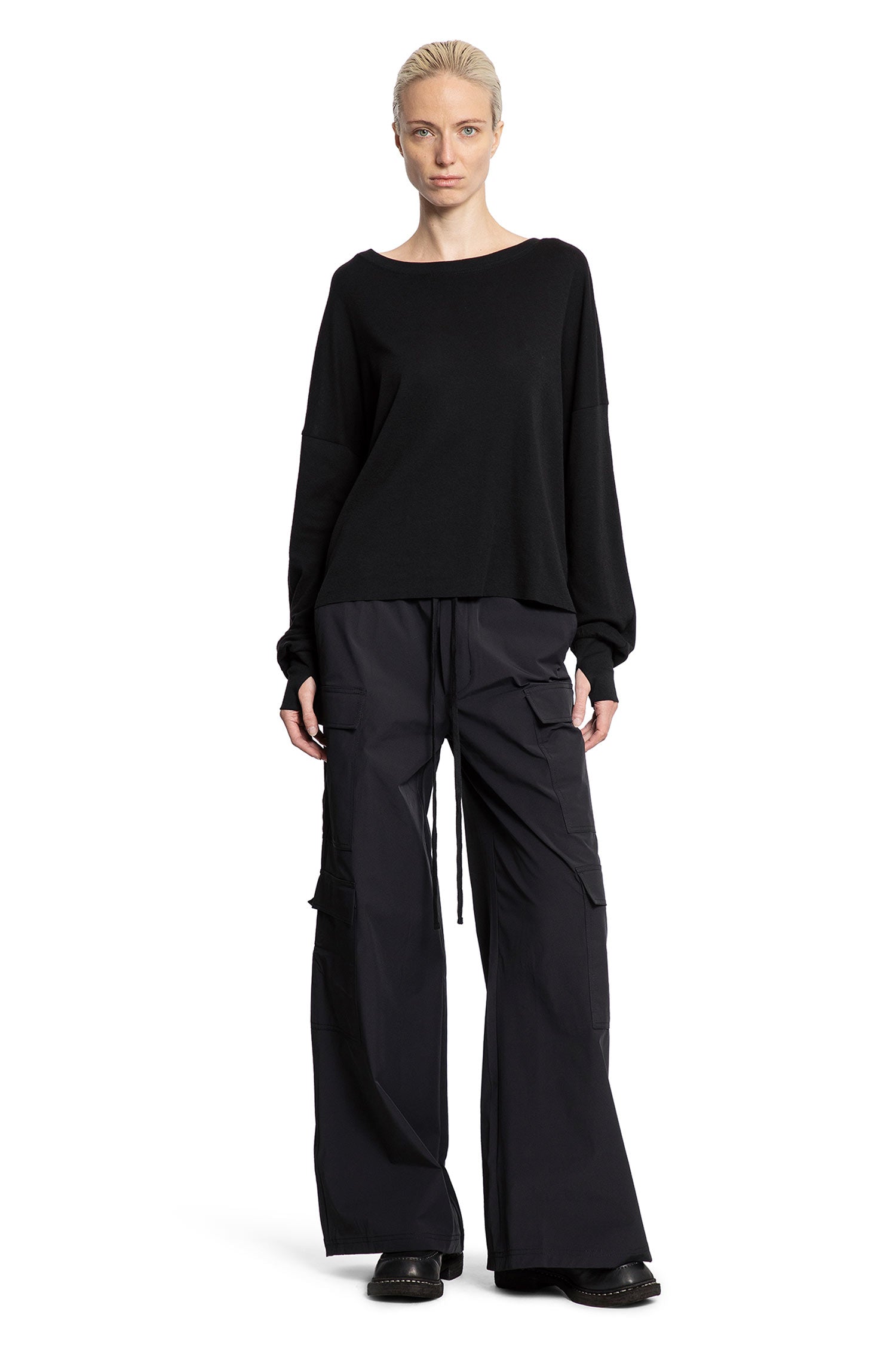 Long Sleeve Top with Hand Gaiters - Antonioli.eu