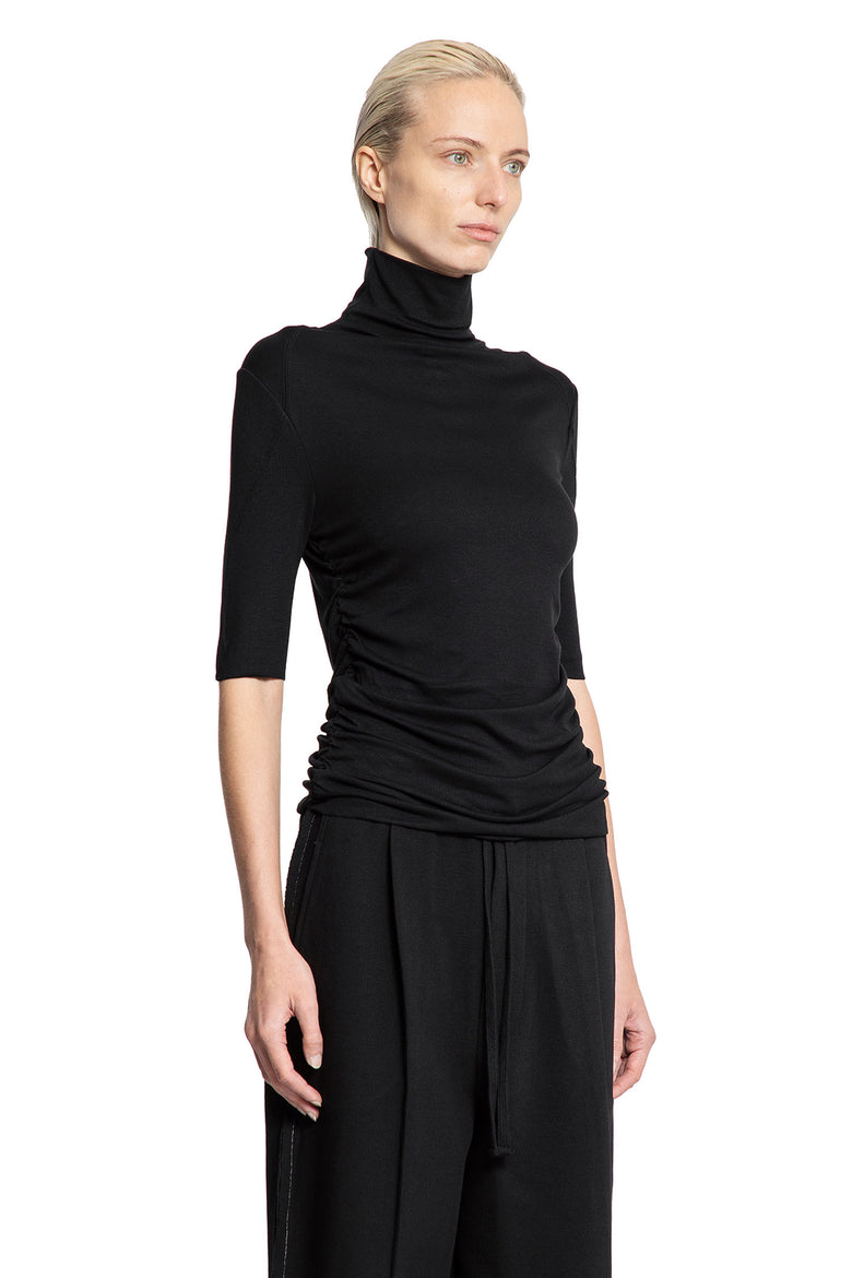 Short Sleeve Turtleneck Top - Antonioli.eu