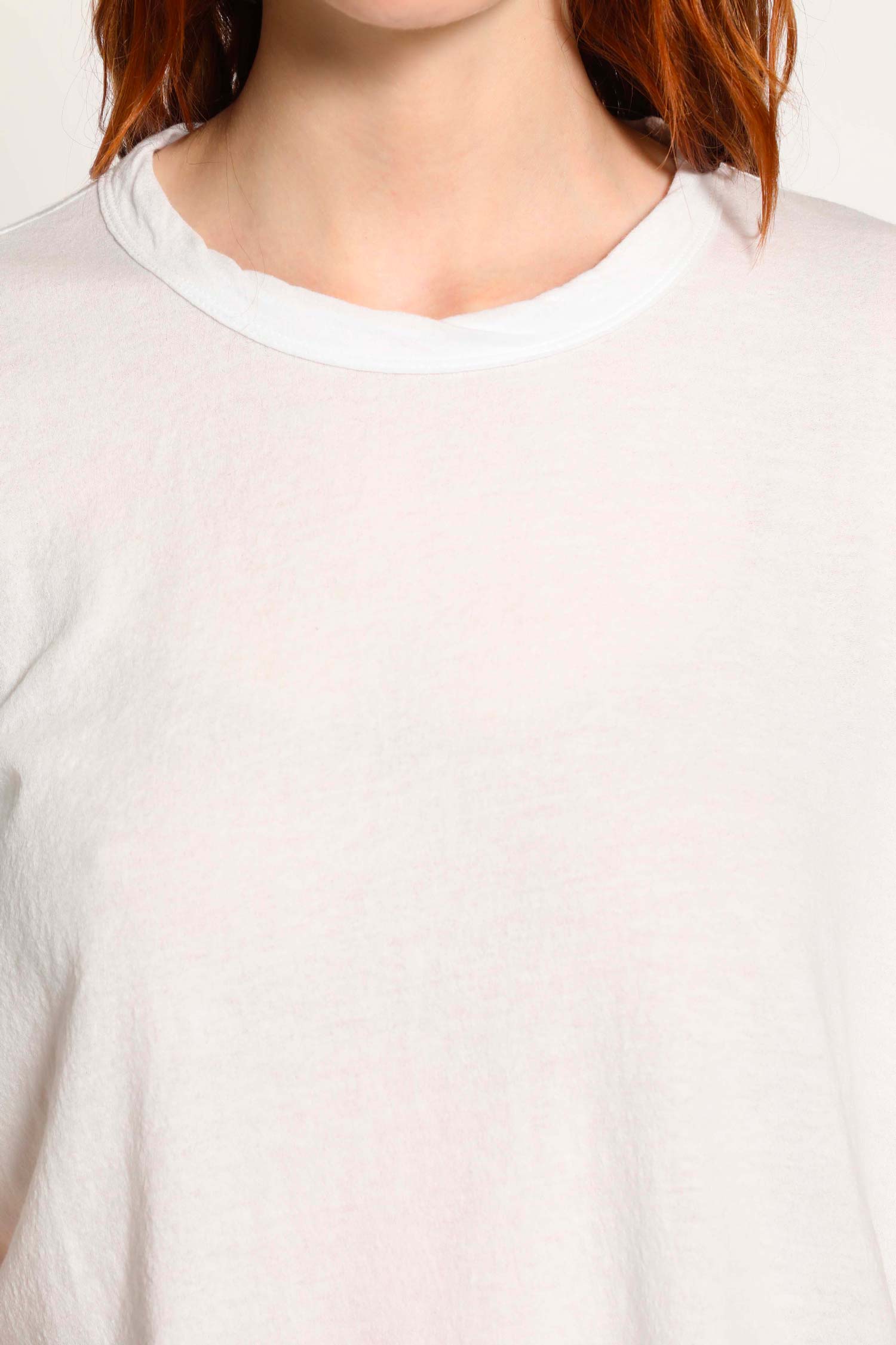 Crepe Jersey Oversized T-Shirt