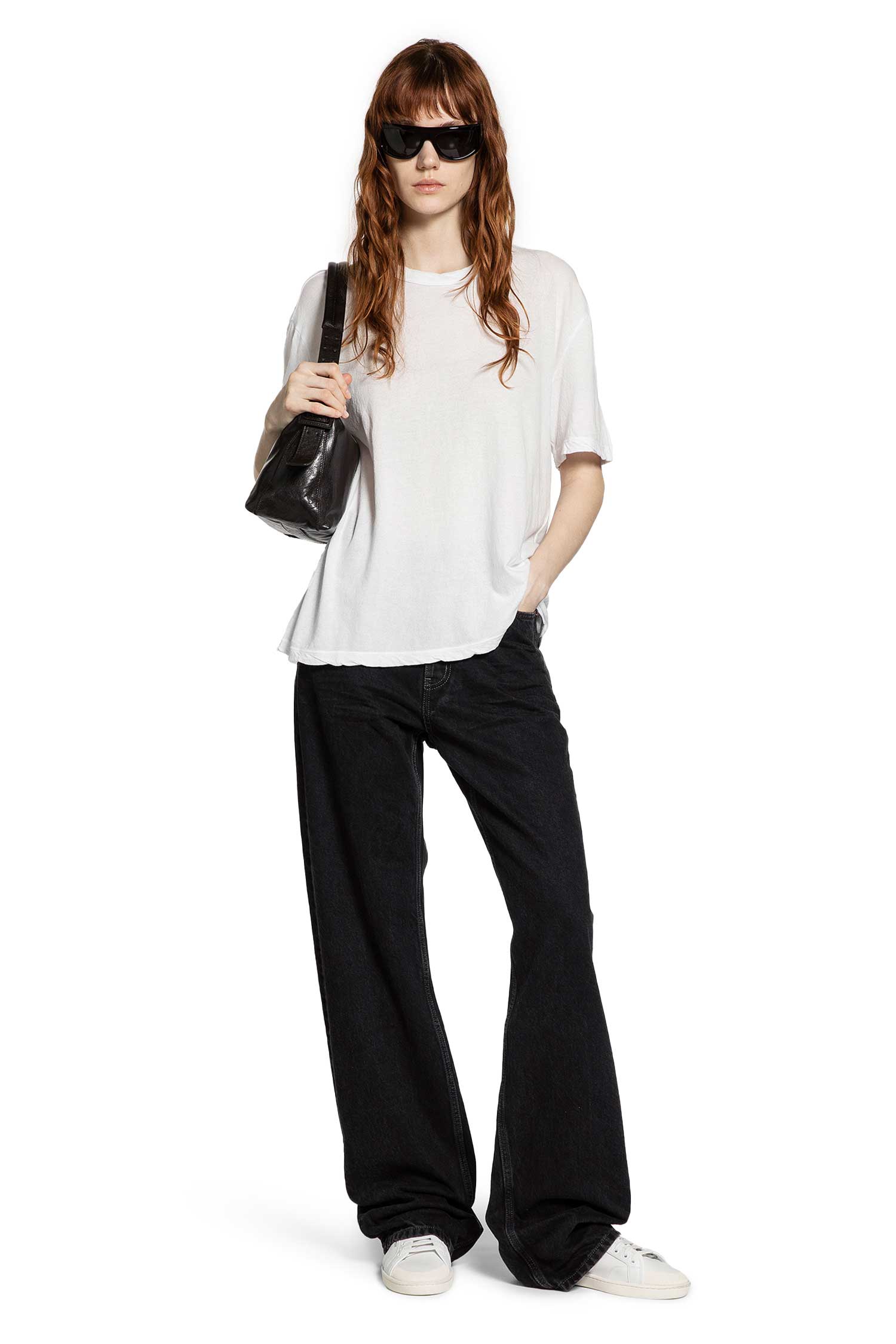 Crepe Jersey Oversized T-Shirt