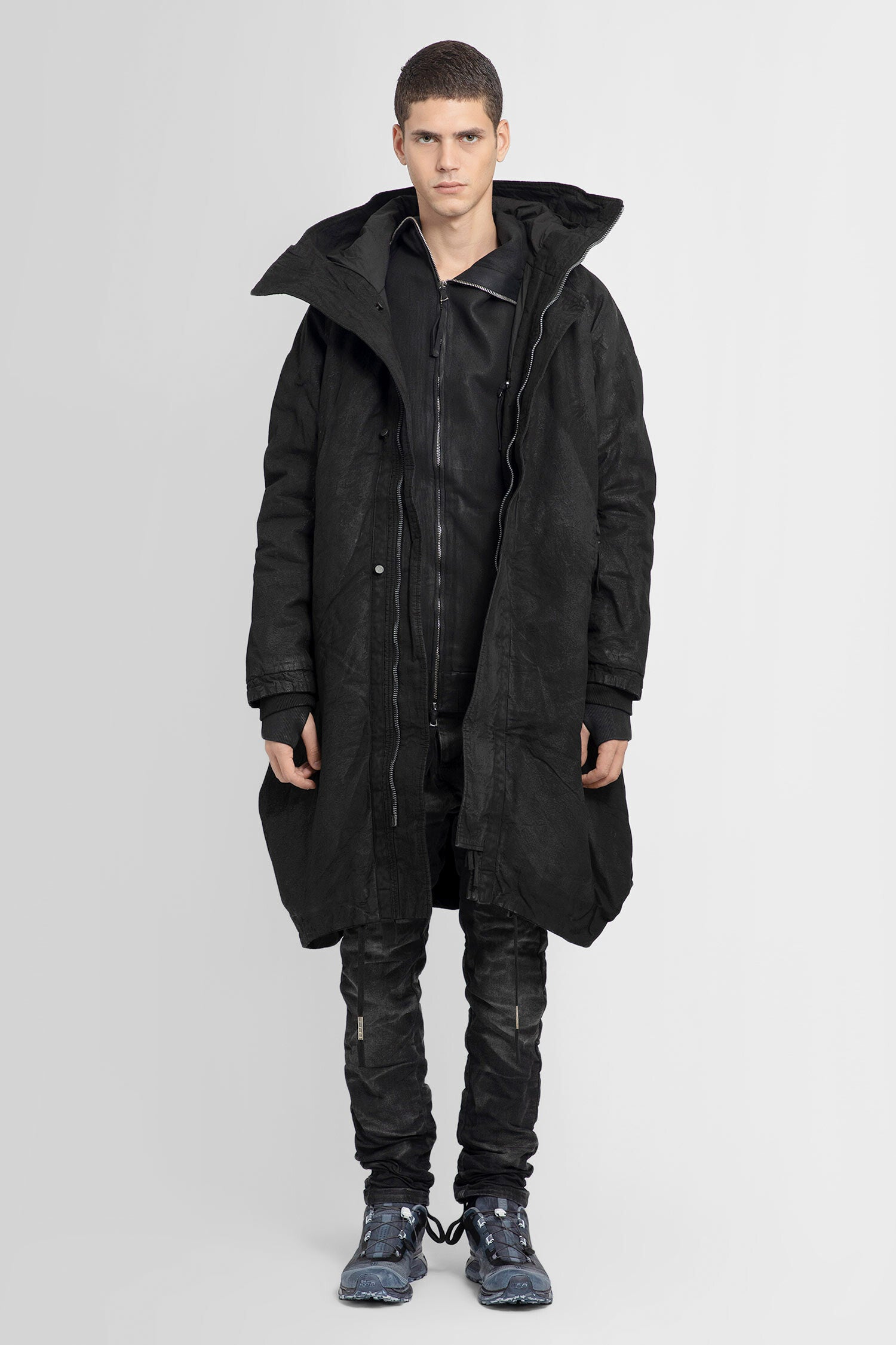 BORIS BIDJAN SABERI MAN BLACK COATS - BORIS BIDJAN SABERI - COATS