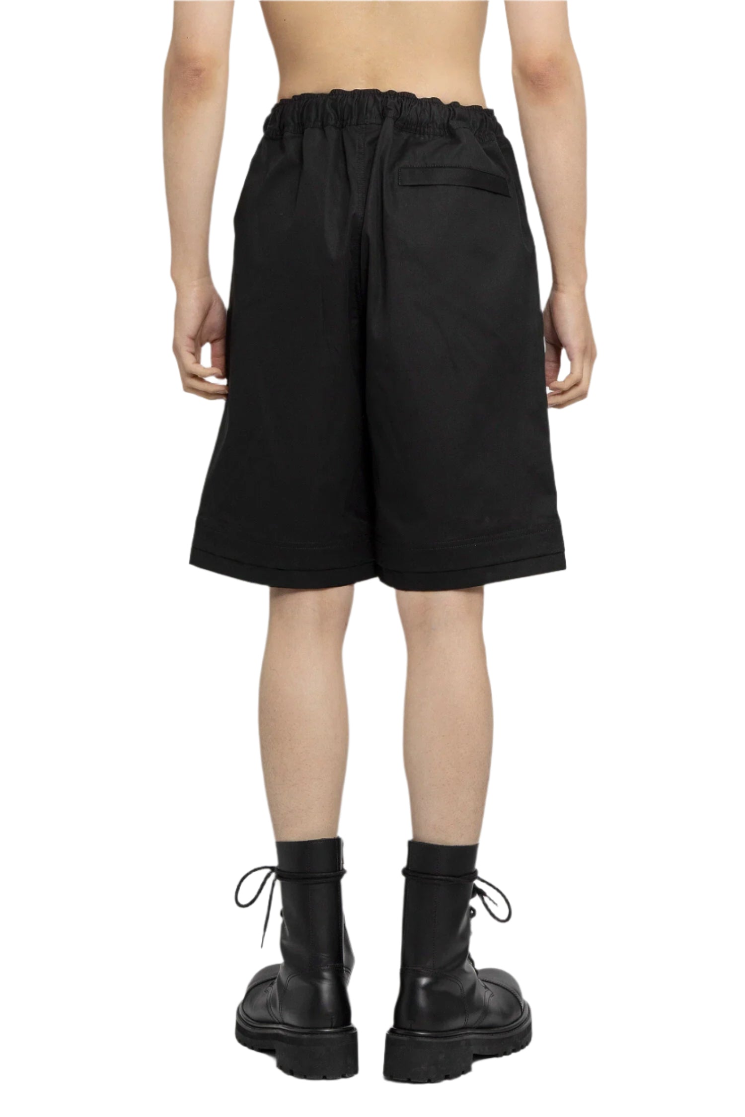 44 LABEL GROUP MAN BLACK SHORTS - Antonioli.eu