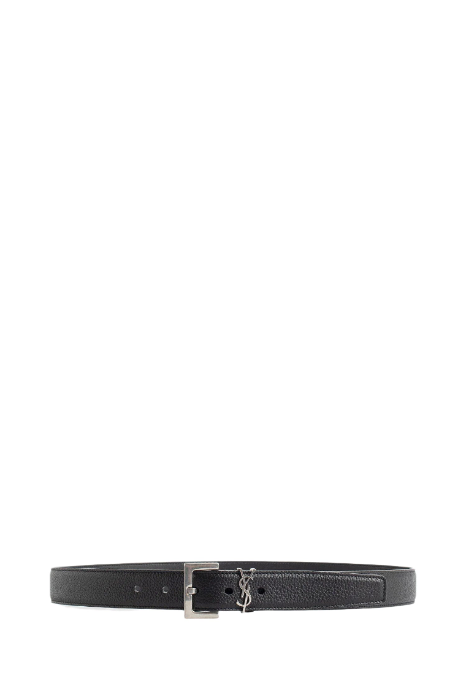 SAINT LAURENT MAN BLACK BELTS - Antonioli.eu