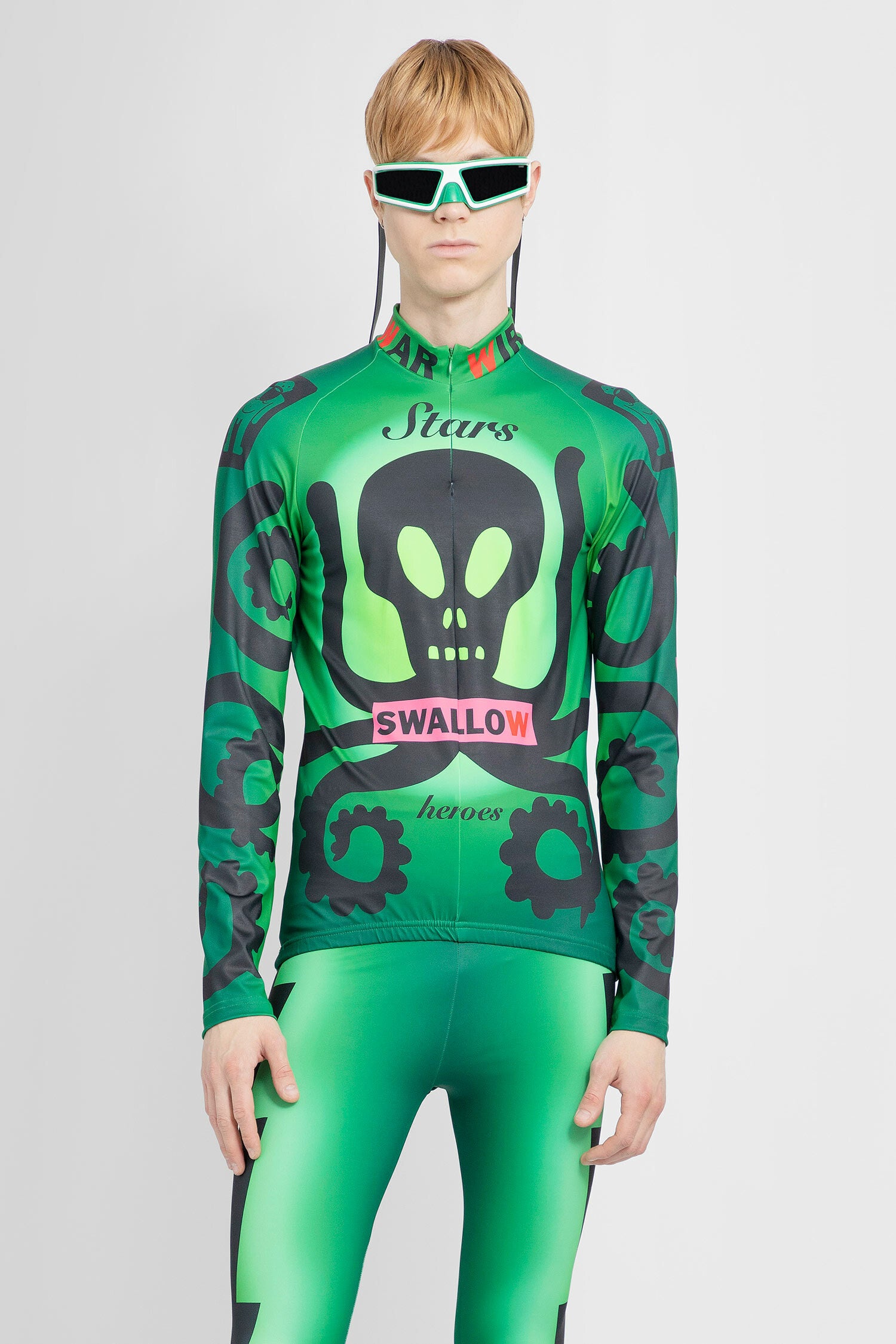 WALTER VAN BEIRENDONCK MAN GREEN T-SHIRTS