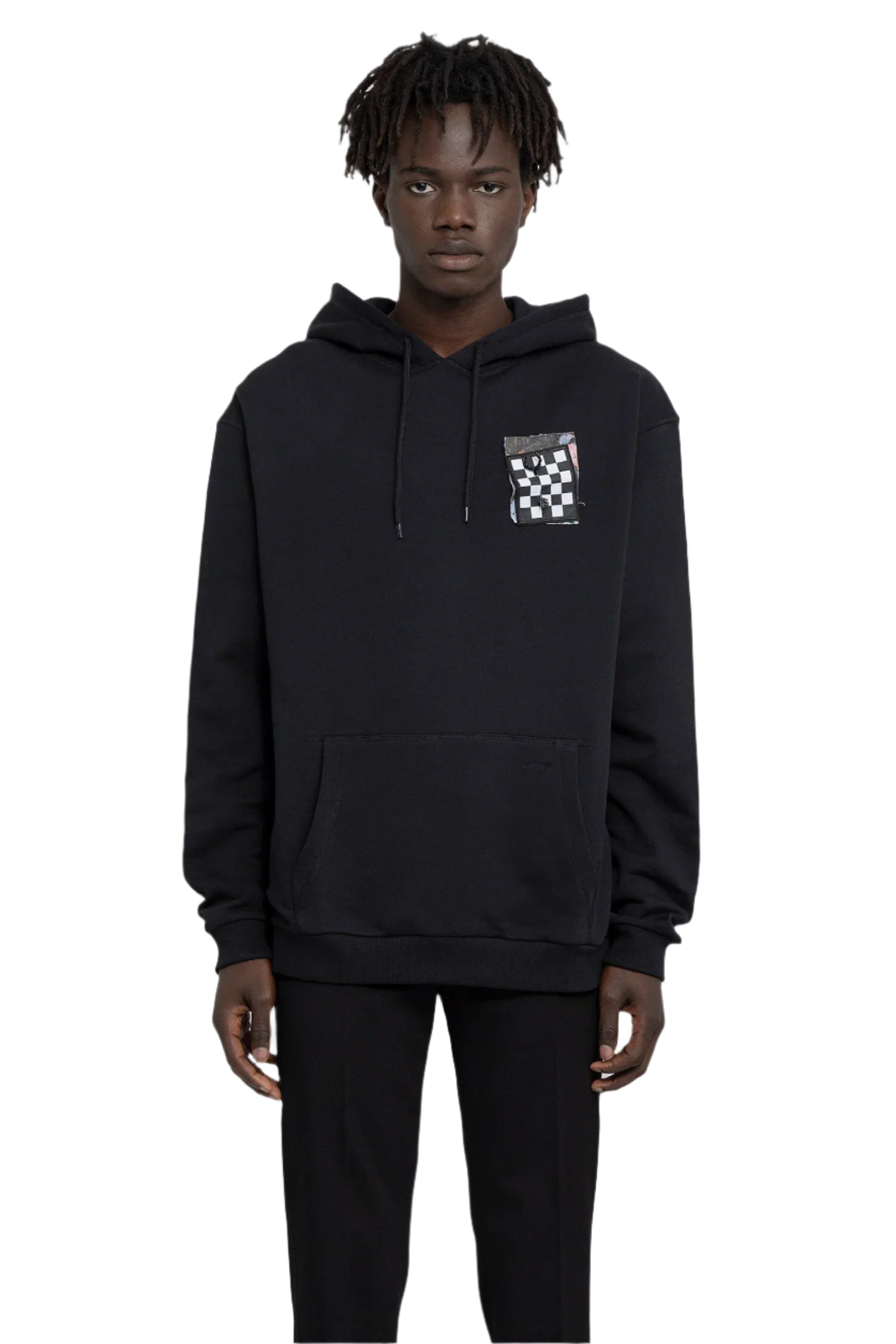 FRED PERRY X RAF SIMONS MAN BLACK SWEATSHIRTS - Antonioli.eu