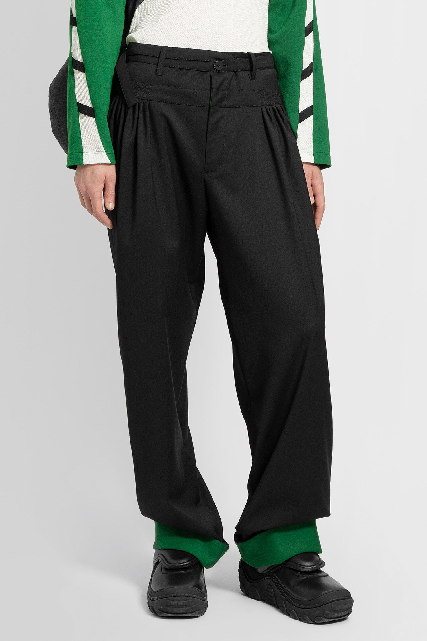 KIKO KOSTADINOV MAN BLACK TROUSERS