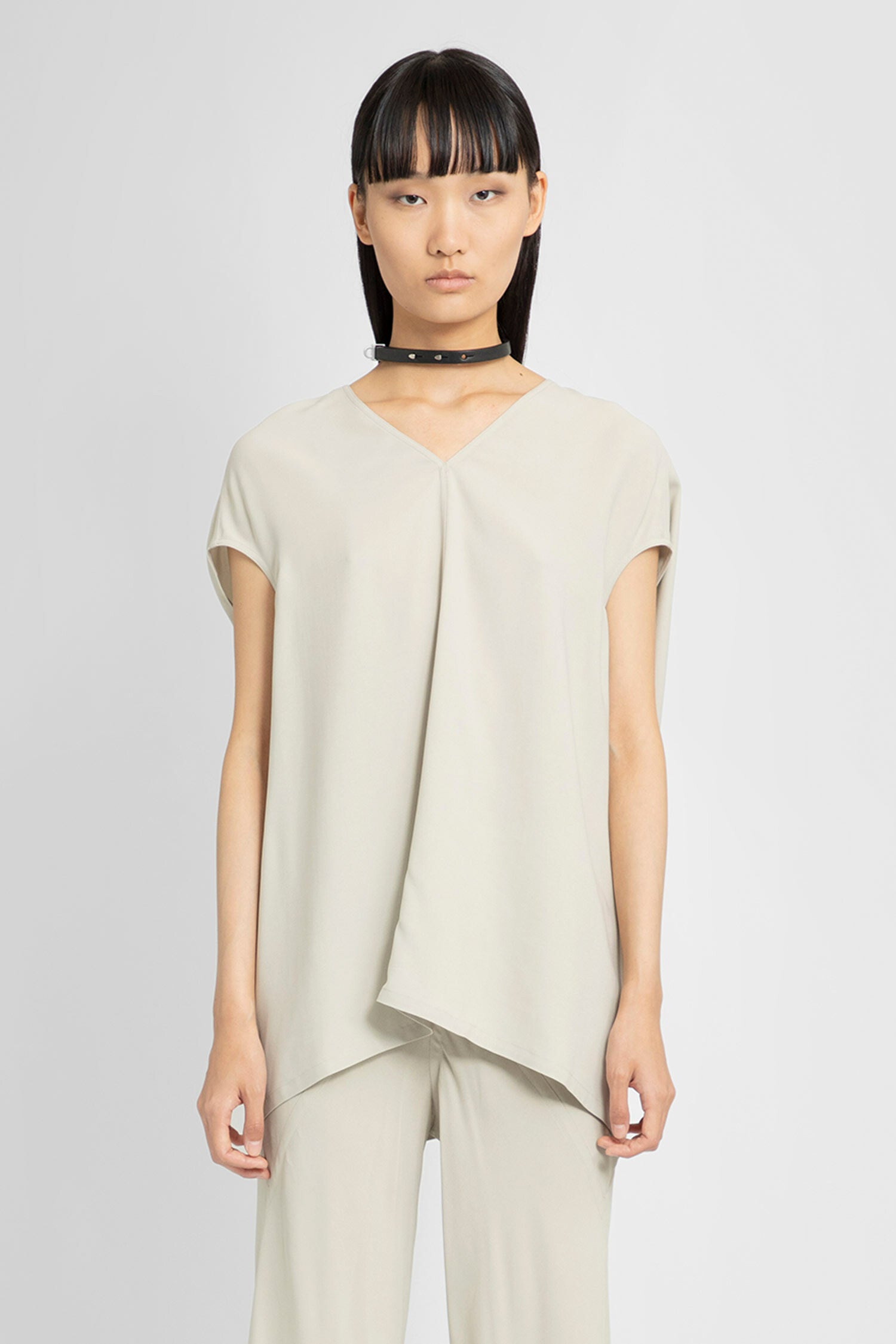 RICK OWENS WOMAN OFF-WHITE TOPS - RICK OWENS - TOPS | Antonioli