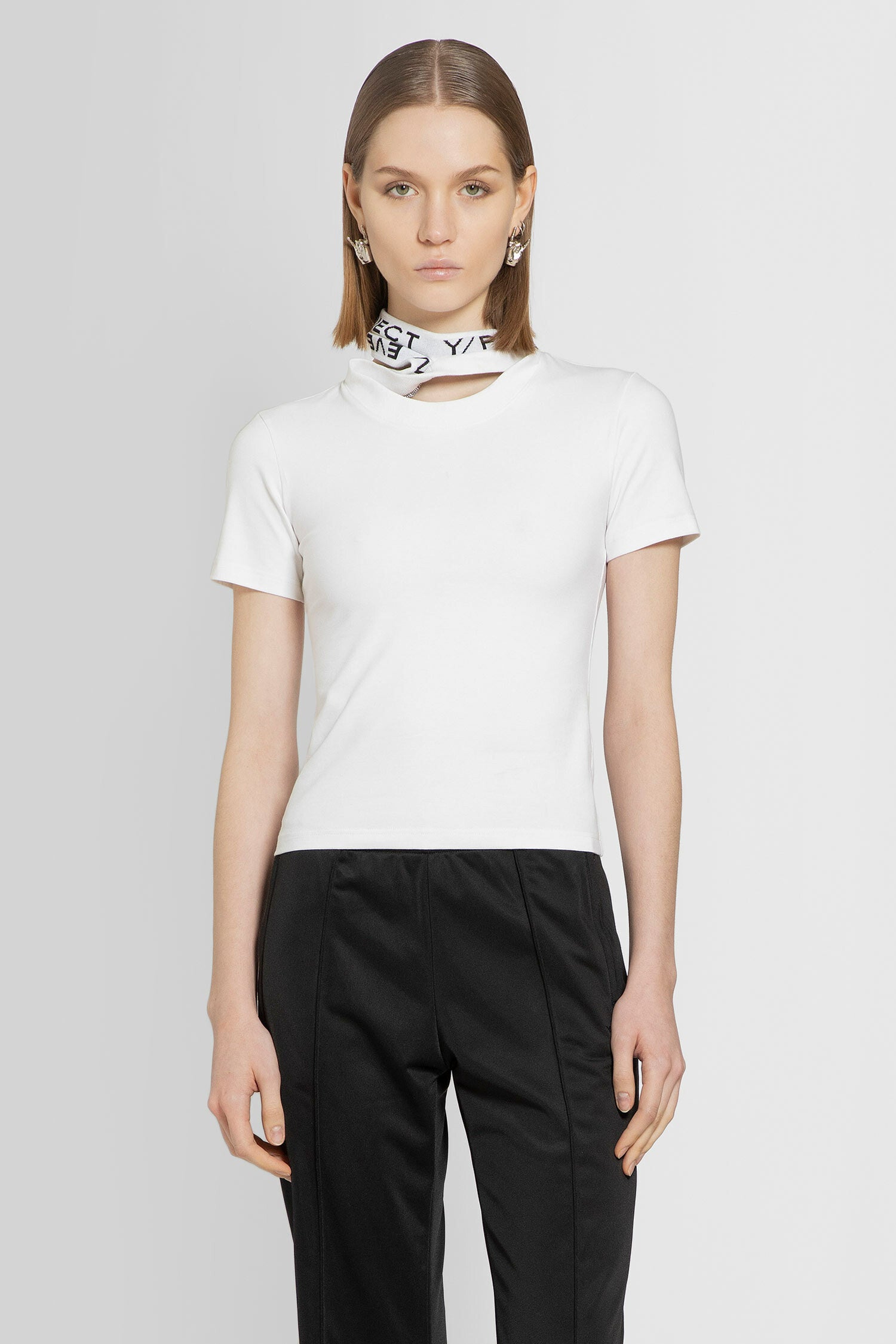 Y/PROJECT WOMAN WHITE T-SHIRTS - Y/PROJECT - T-SHIRTS | Antonioli