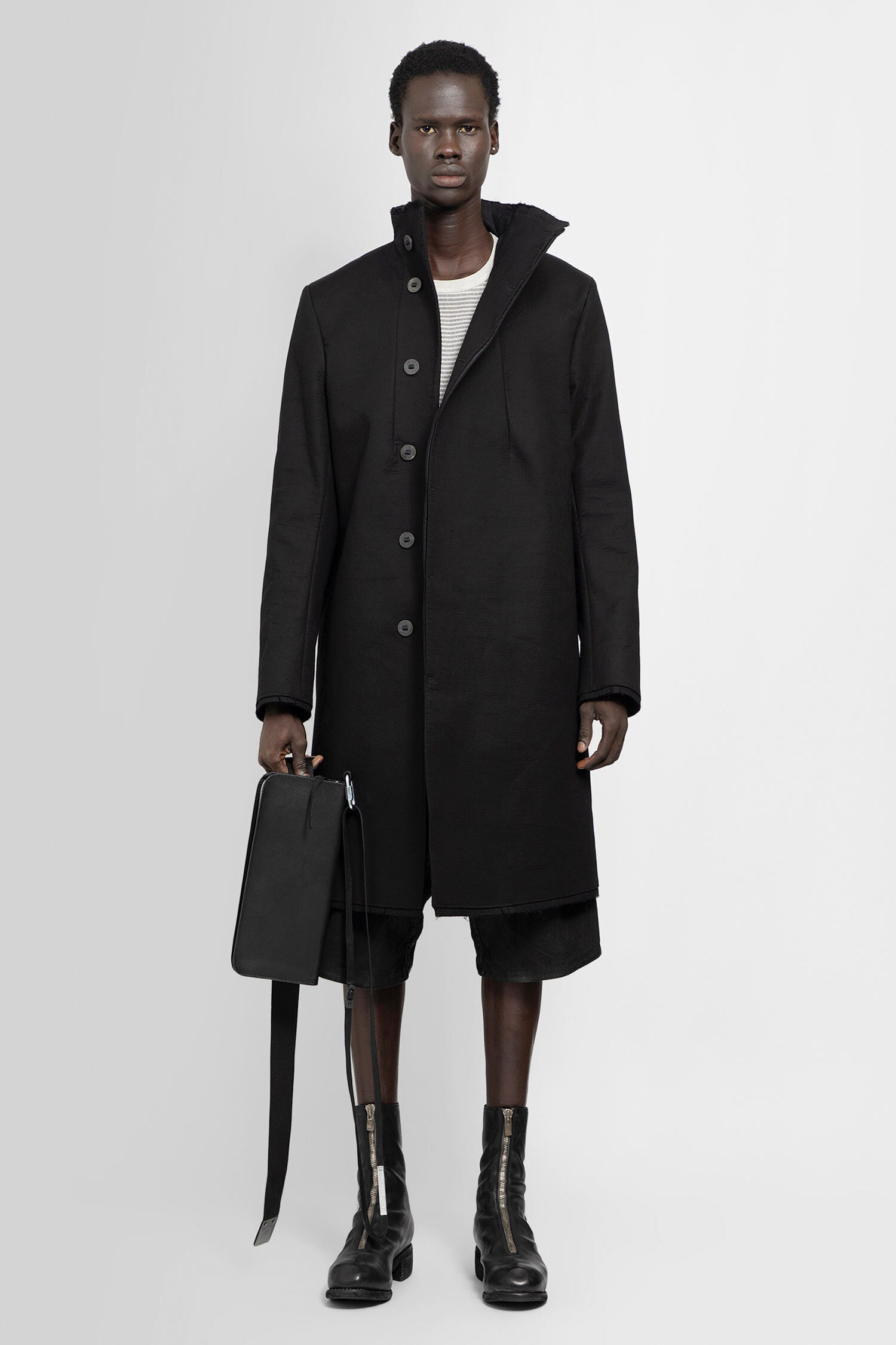 BORIS BIDJAN SABERI MAN BLACK COATS