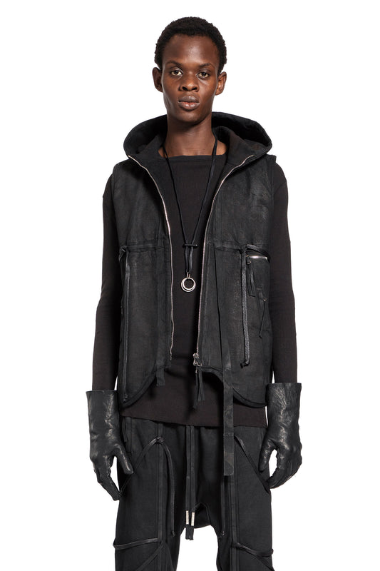 BORIS BIDJAN SABERI MAN BLACK VESTS