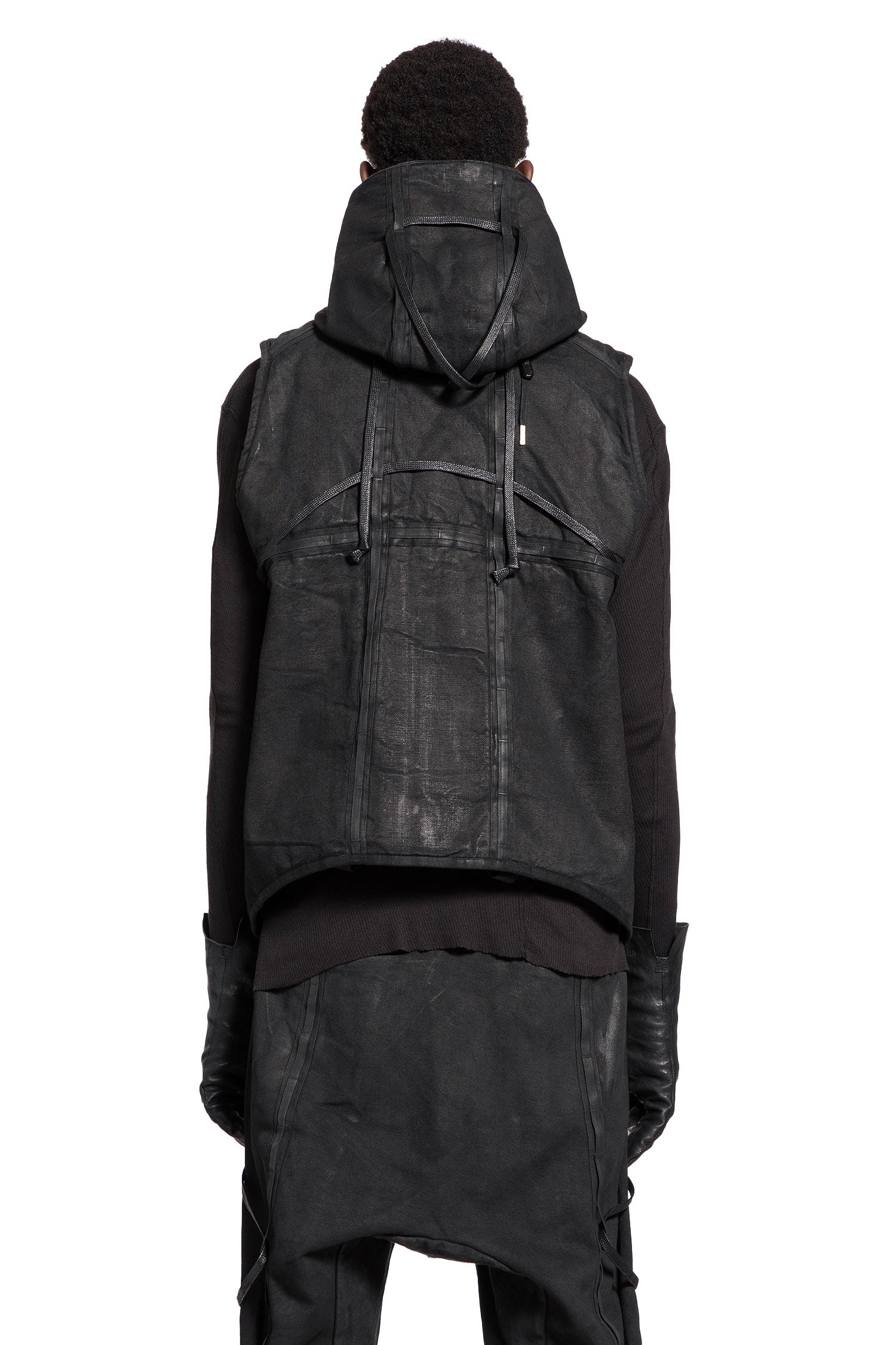 BORIS BIDJAN SABERI MAN BLACK VESTS