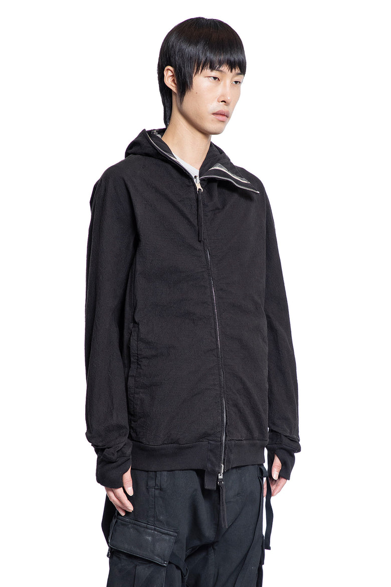 BORIS BIDJAN SABERI MAN BLACK SWEATSHIRTS