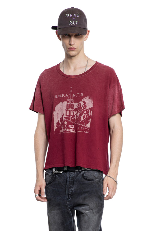 ENFANTS RICHES DÉPRIMÉS MAN RED T-SHIRTS & TANK TOPS