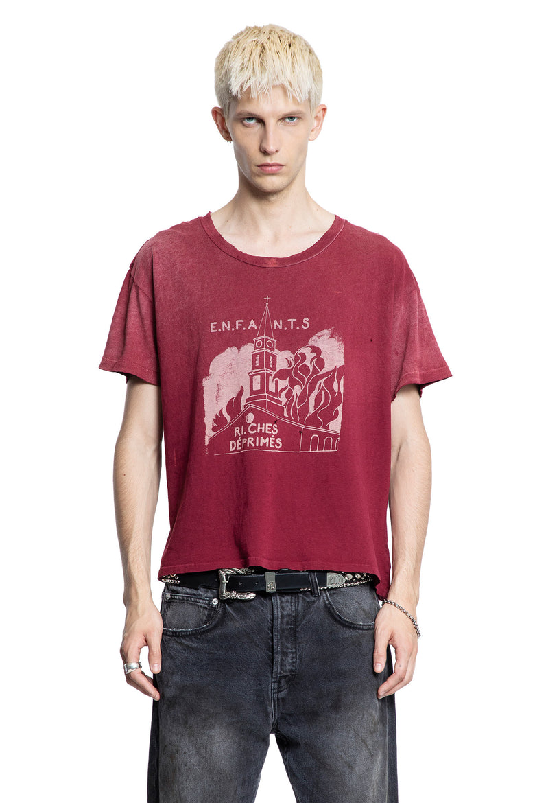ENFANTS RICHES DÉPRIMÉS MAN RED T-SHIRTS & TANK TOPS