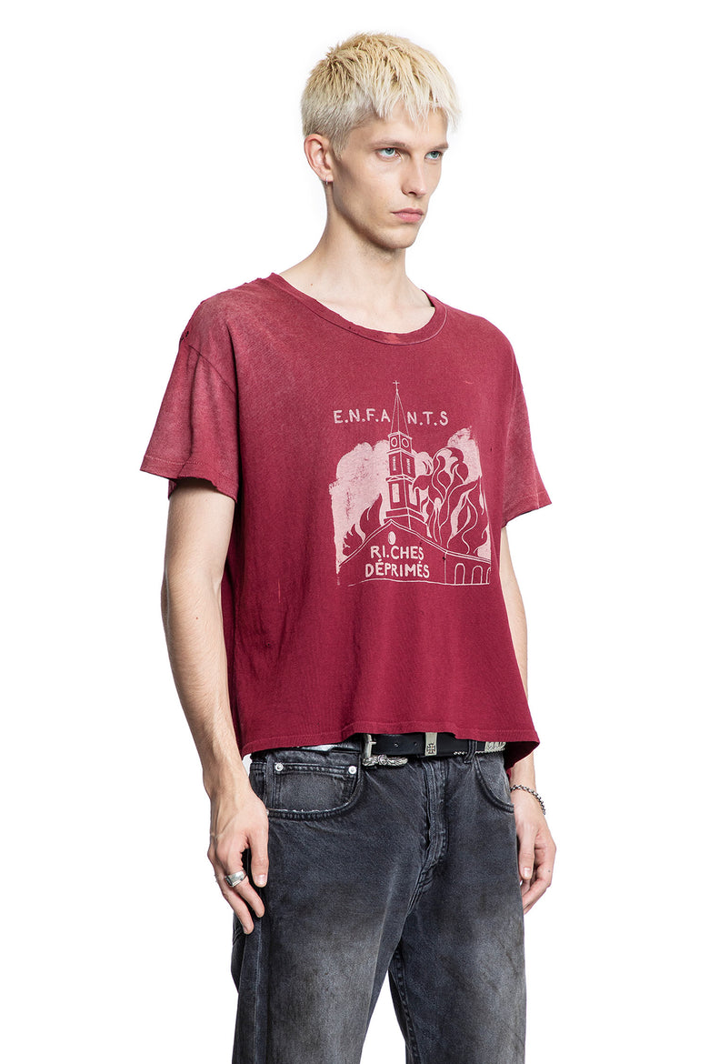 ENFANTS RICHES DÉPRIMÉS MAN RED T-SHIRTS & TANK TOPS