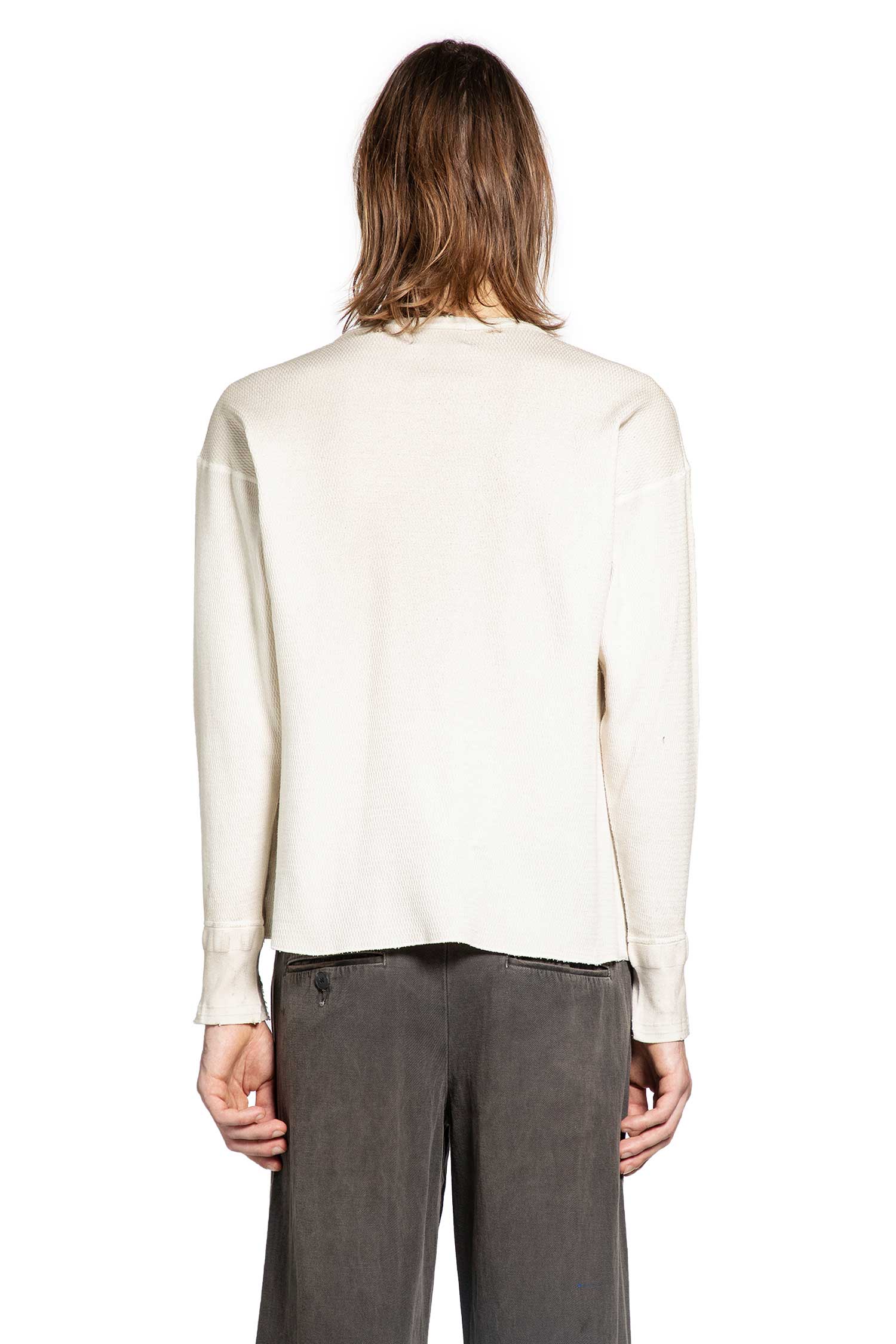 Classic Logo Distressed Thermal LS T-Shirt