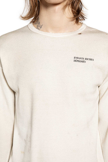 Classic Logo Distressed Thermal LS T-Shirt