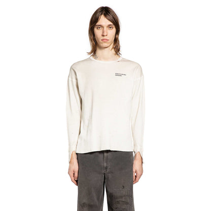 Classic Logo Distressed Thermal LS T-Shirt