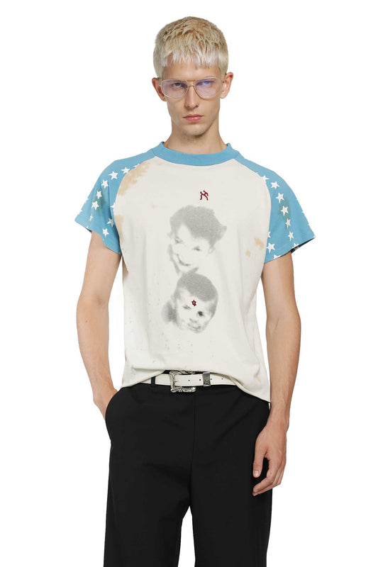 Down Syndrome Aleph Raglan T-Shirt
