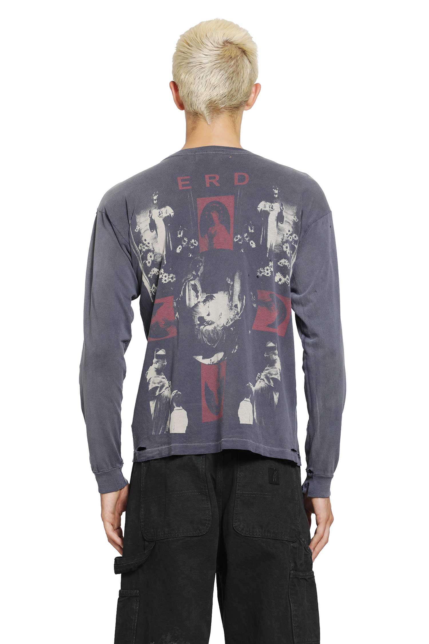 ENFANTS RICHES DÉPRIMÉS Hollywood Couronnne LS T-Shirt man