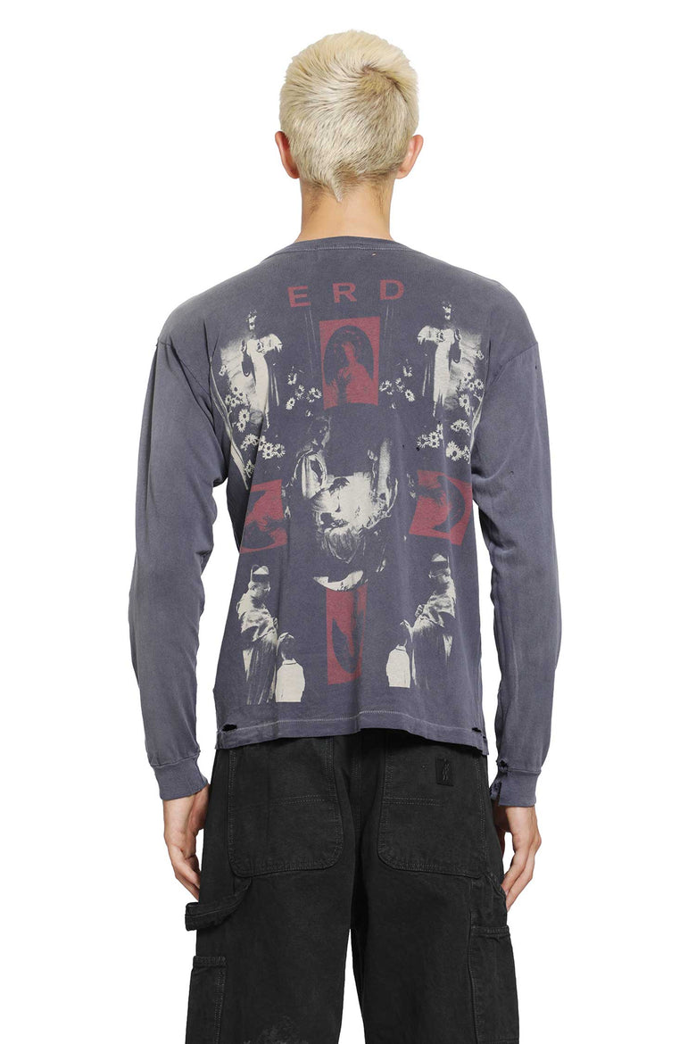 ENFANTS RICHES DÉPRIMÉS Hollywood Couronnne LS T-Shirt man
