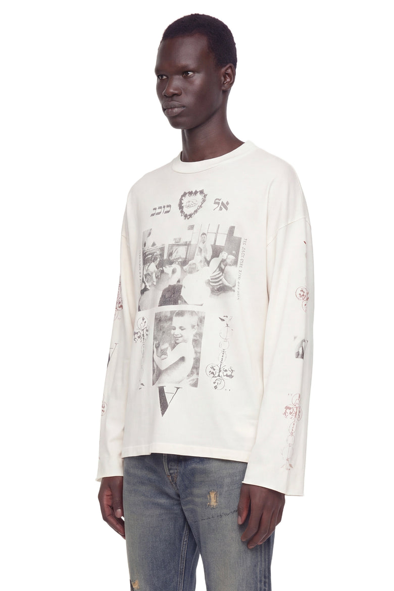 
              ENFANTS RICHES DÉPRIMÉS Cherry Mock Neck LS T-Shirt man
            