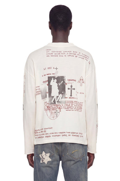 Cherry Mock Neck LS T-Shirt