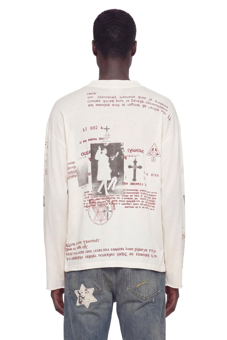 
              ENFANTS RICHES DÉPRIMÉS Cherry Mock Neck LS T-Shirt man
            