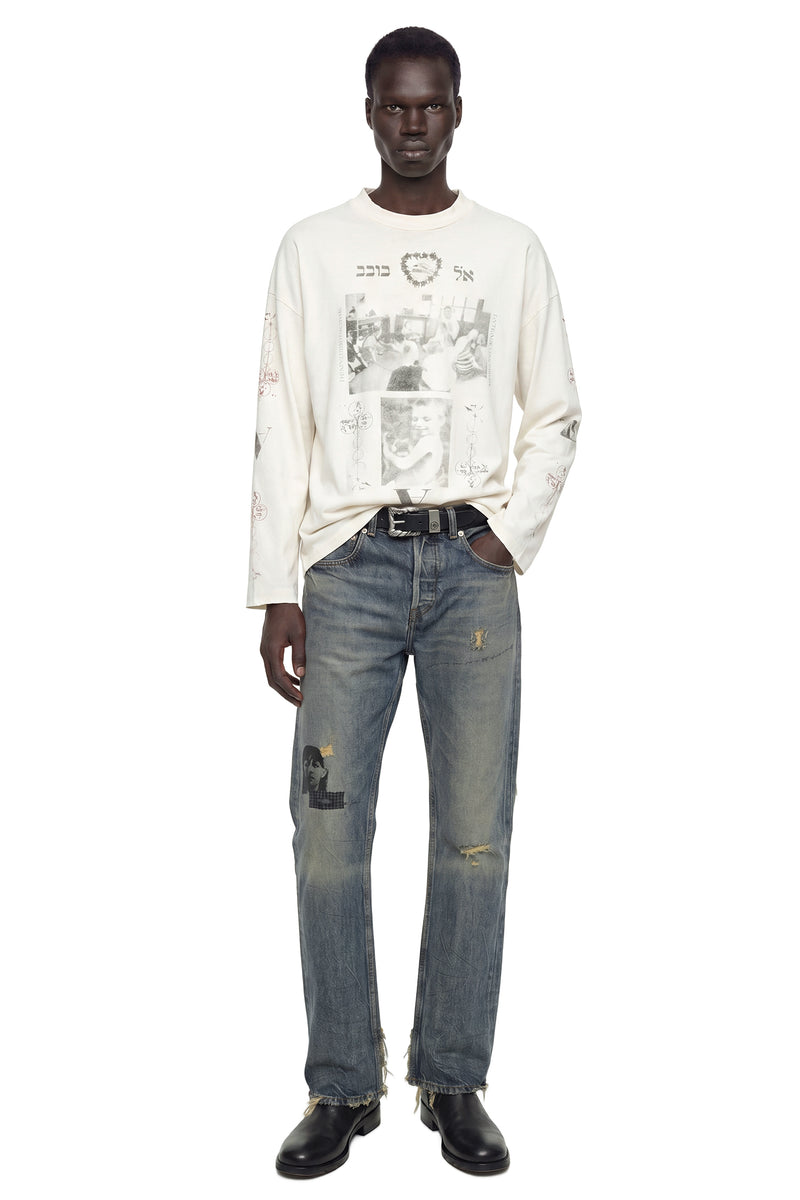 ENFANTS RICHES DÉPRIMÉS Cherry Mock Neck LS T-Shirt man