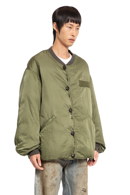 VISVIM MAN GREEN JACKETS