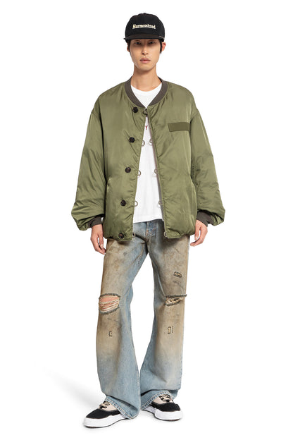 VISVIM MAN GREEN JACKETS