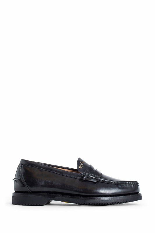 VISVIM MAN BLACK LOAFERS