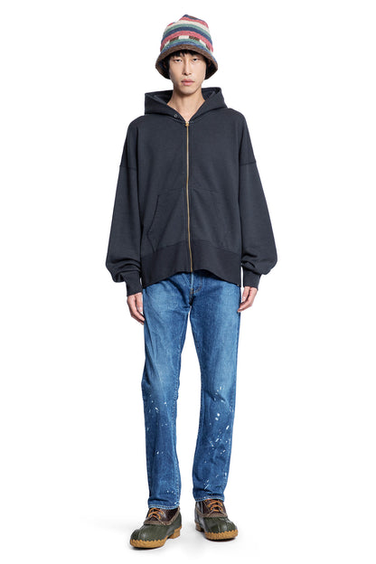 VISVIM MAN BLACK SWEATSHIRTS