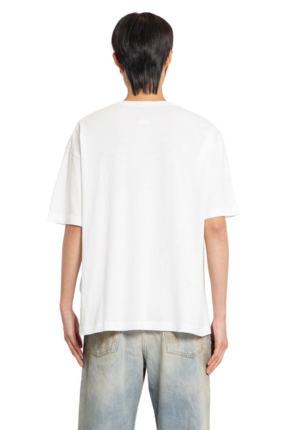 VISVIM MAN WHITE T-SHIRTS & TANK TOPS