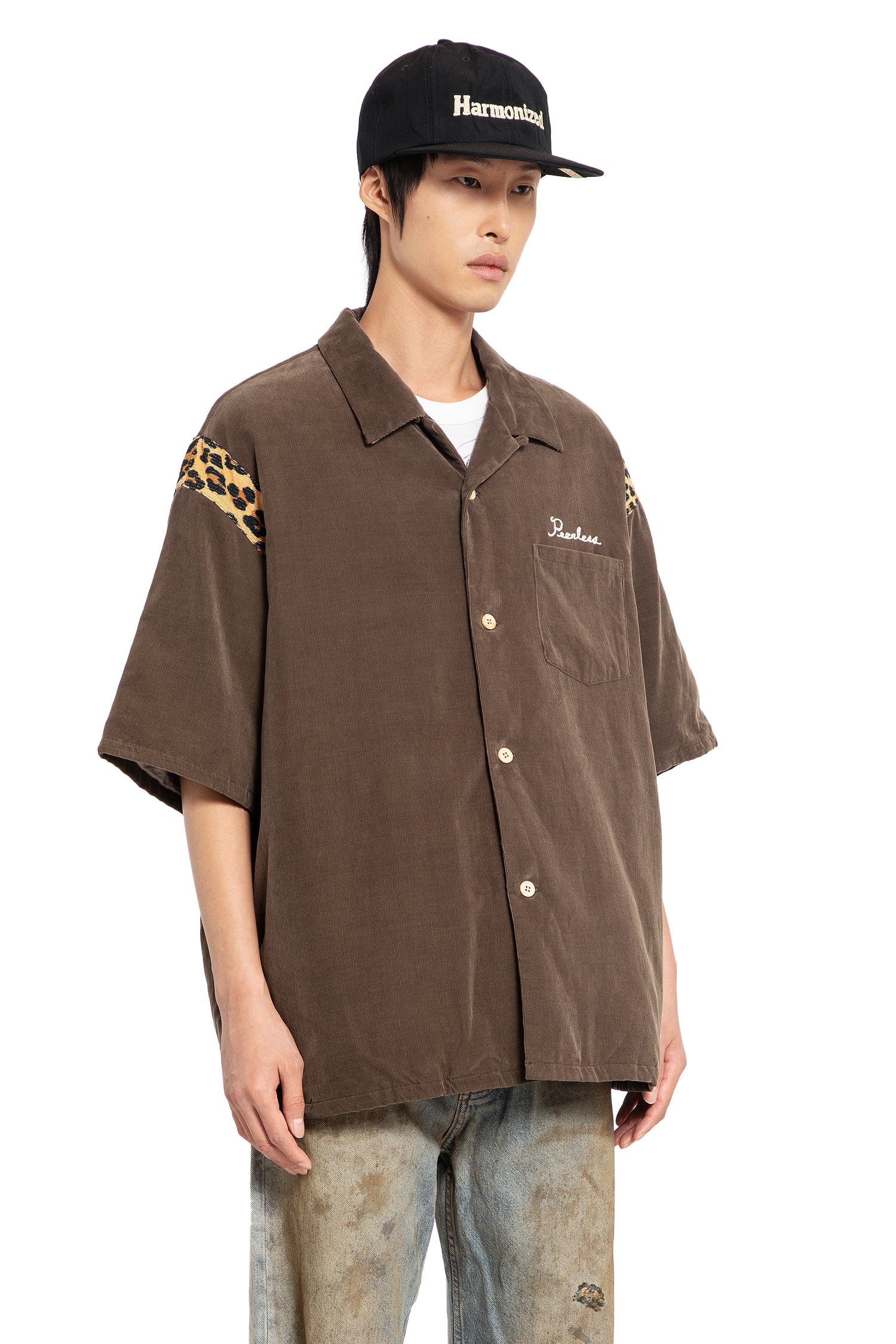 VISVIM MAN BROWN SHIRTS