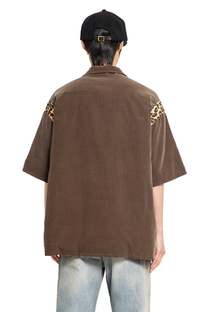 VISVIM MAN BROWN SHIRTS