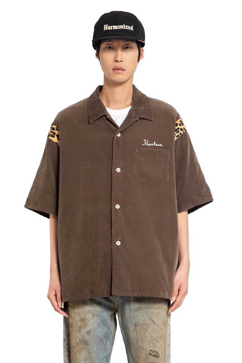 VISVIM MAN BROWN SHIRTS