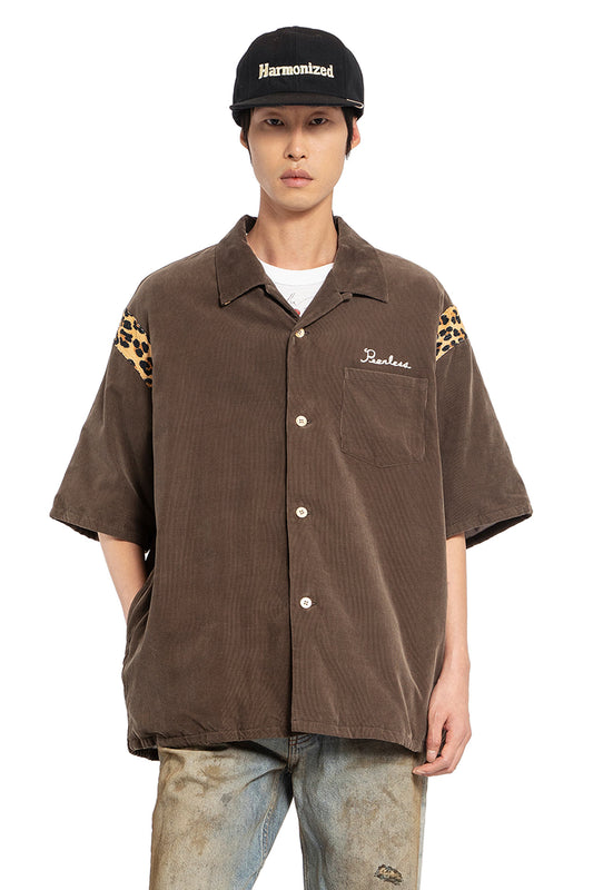 VISVIM MAN BROWN SHIRTS